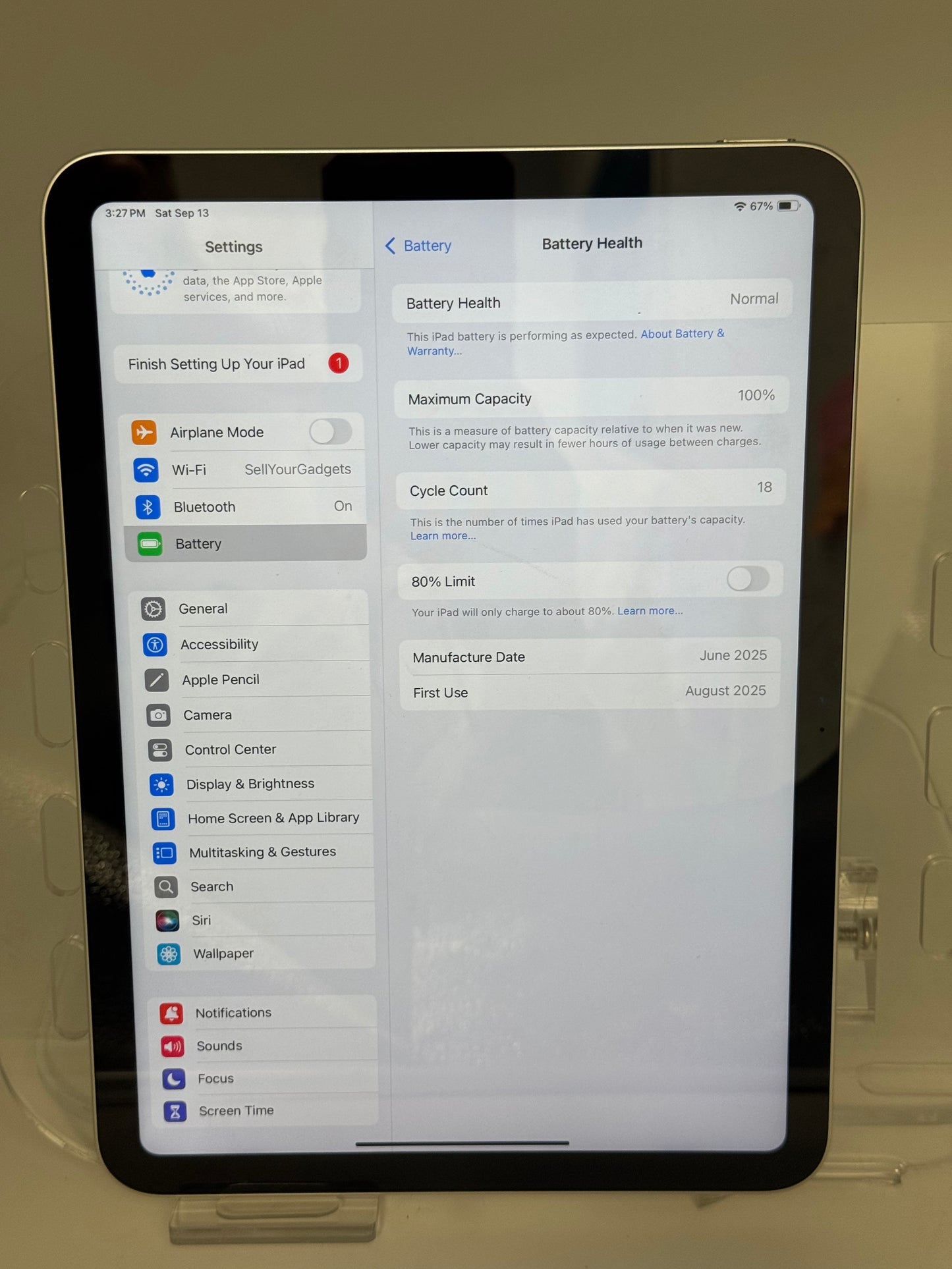 Apple iPad 11" (A16) 128GB  MD4D4LL/A