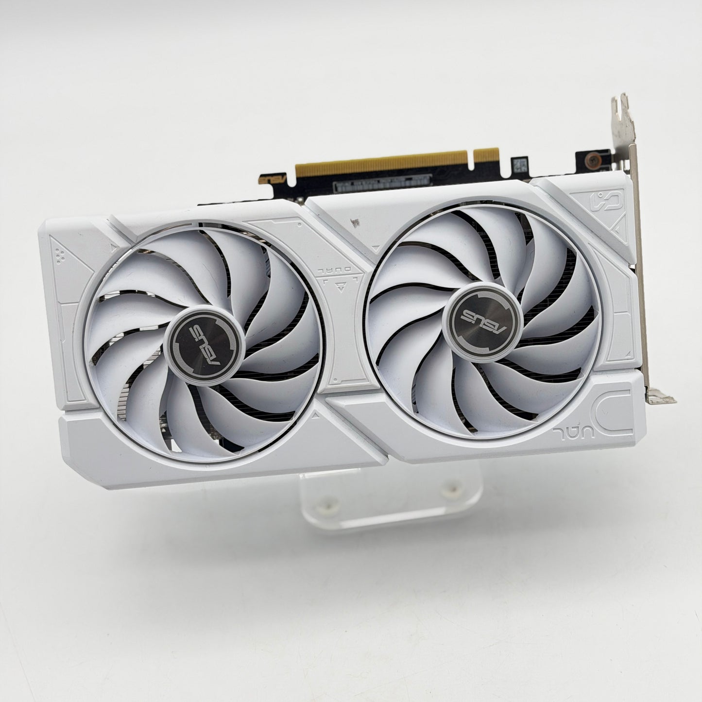 ASUS Dual GeForce RTX 4060 EVO White OC 8GB GPU DUAL-RTX4060-O8G - TESTED Bent Fins