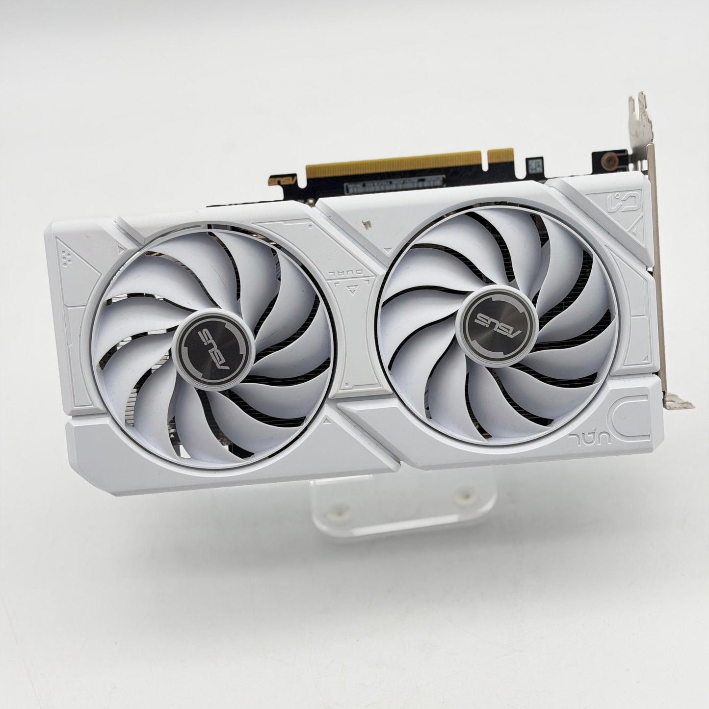 ASUS Dual GeForce RTX 4060 EVO White OC 8GB GPU DUAL-RTX4060-O8G - TESTED Bent Fins