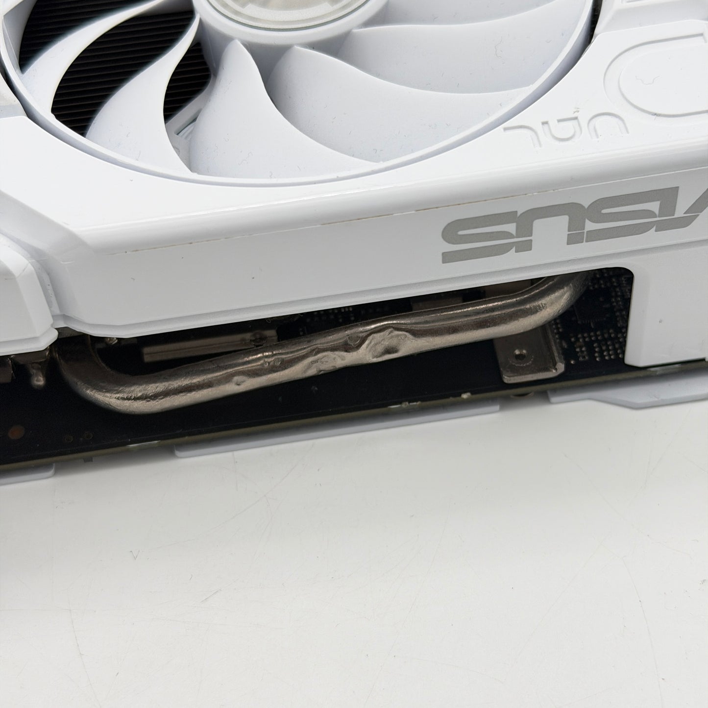 ASUS Dual GeForce RTX 4060 EVO White OC 8GB GPU DUAL-RTX4060-O8G - TESTED Bent Fins