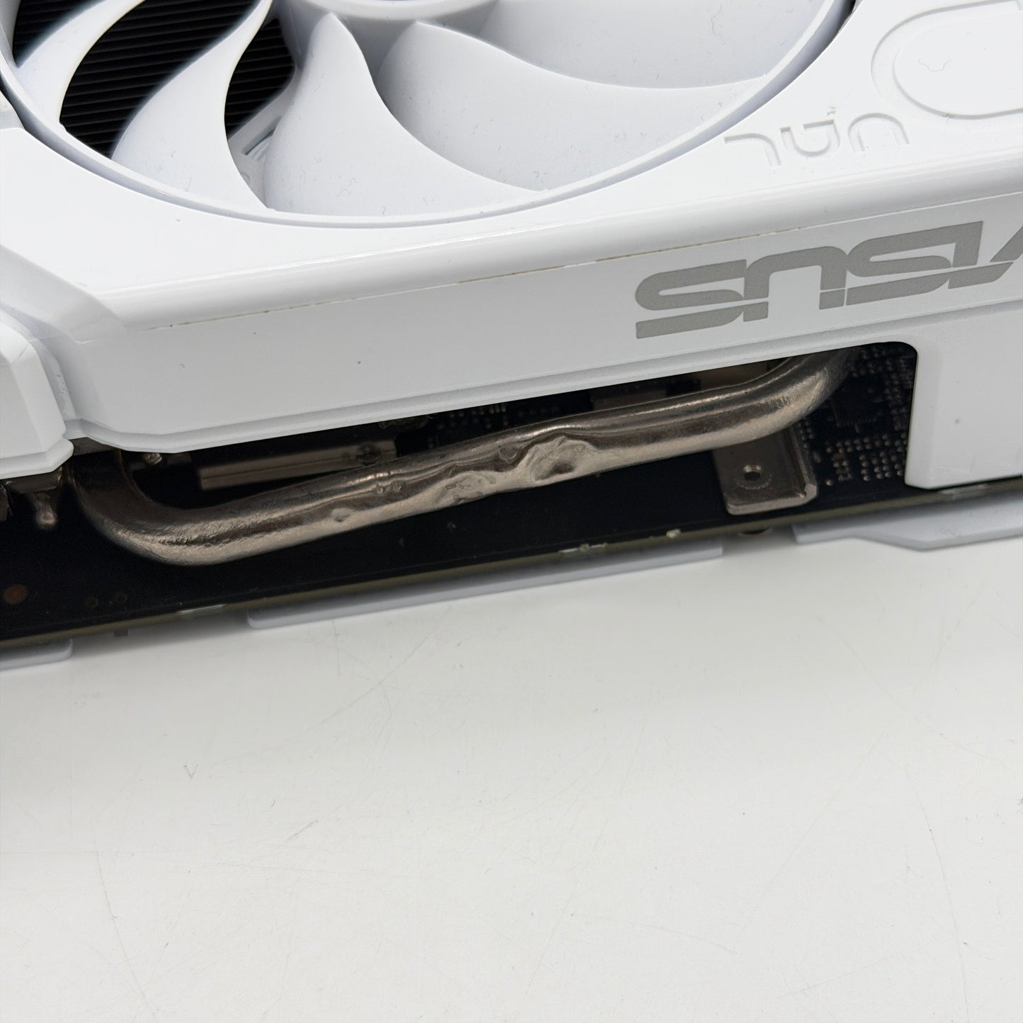 ASUS Dual GeForce RTX 4060 EVO White OC 8GB GPU DUAL-RTX4060-O8G - TESTED Bent Fins