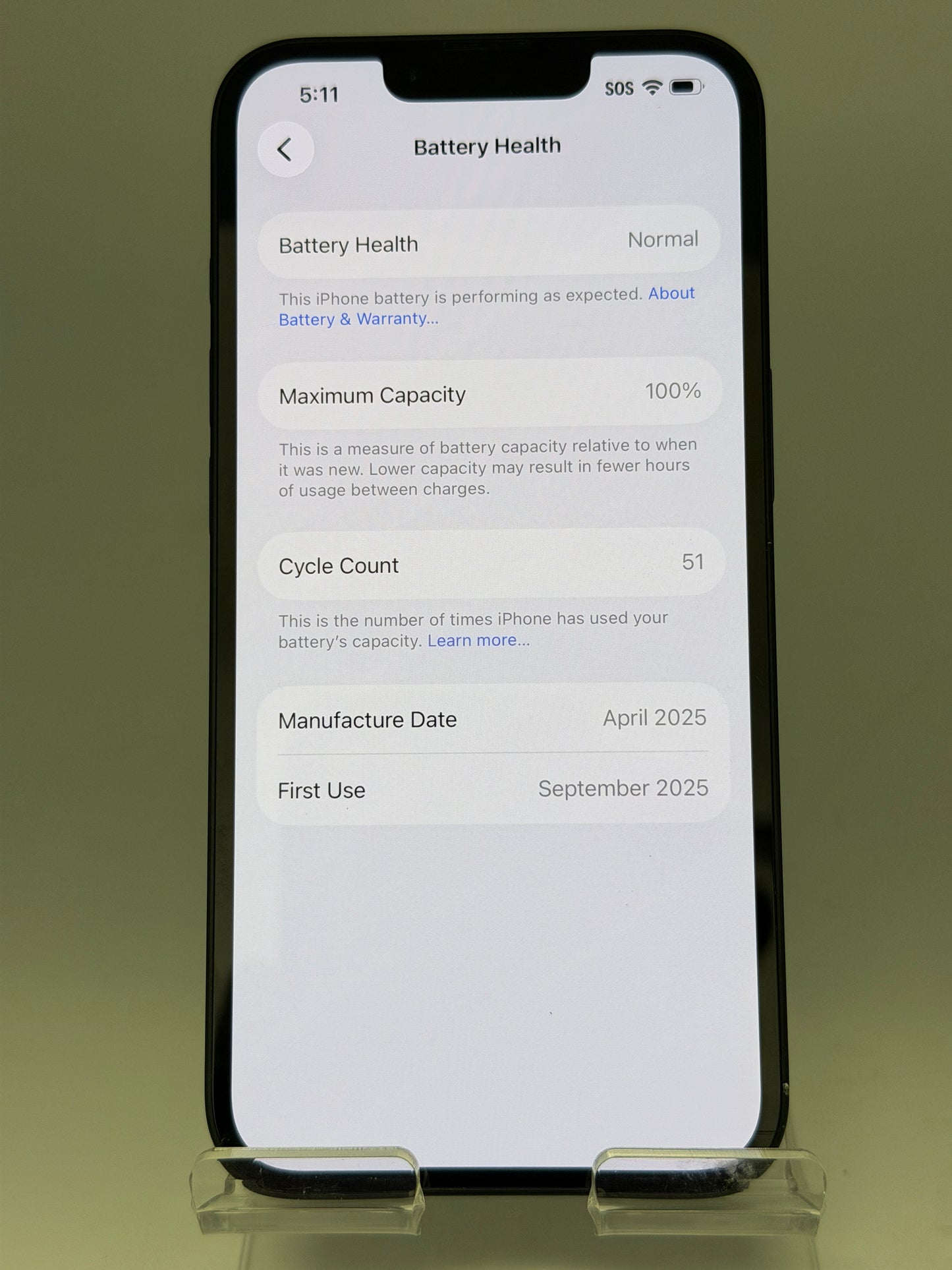 Apple iPhone 16e 6.1" 128GB Black - Used - (T-Mobile Only)