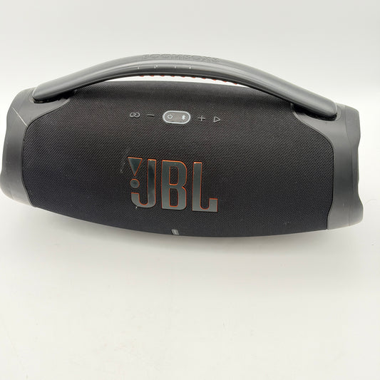JBL Boombox 3 Portable Bluetooth Speaker - Waterproof, Deep Bass, 24-Hour Battery - Black