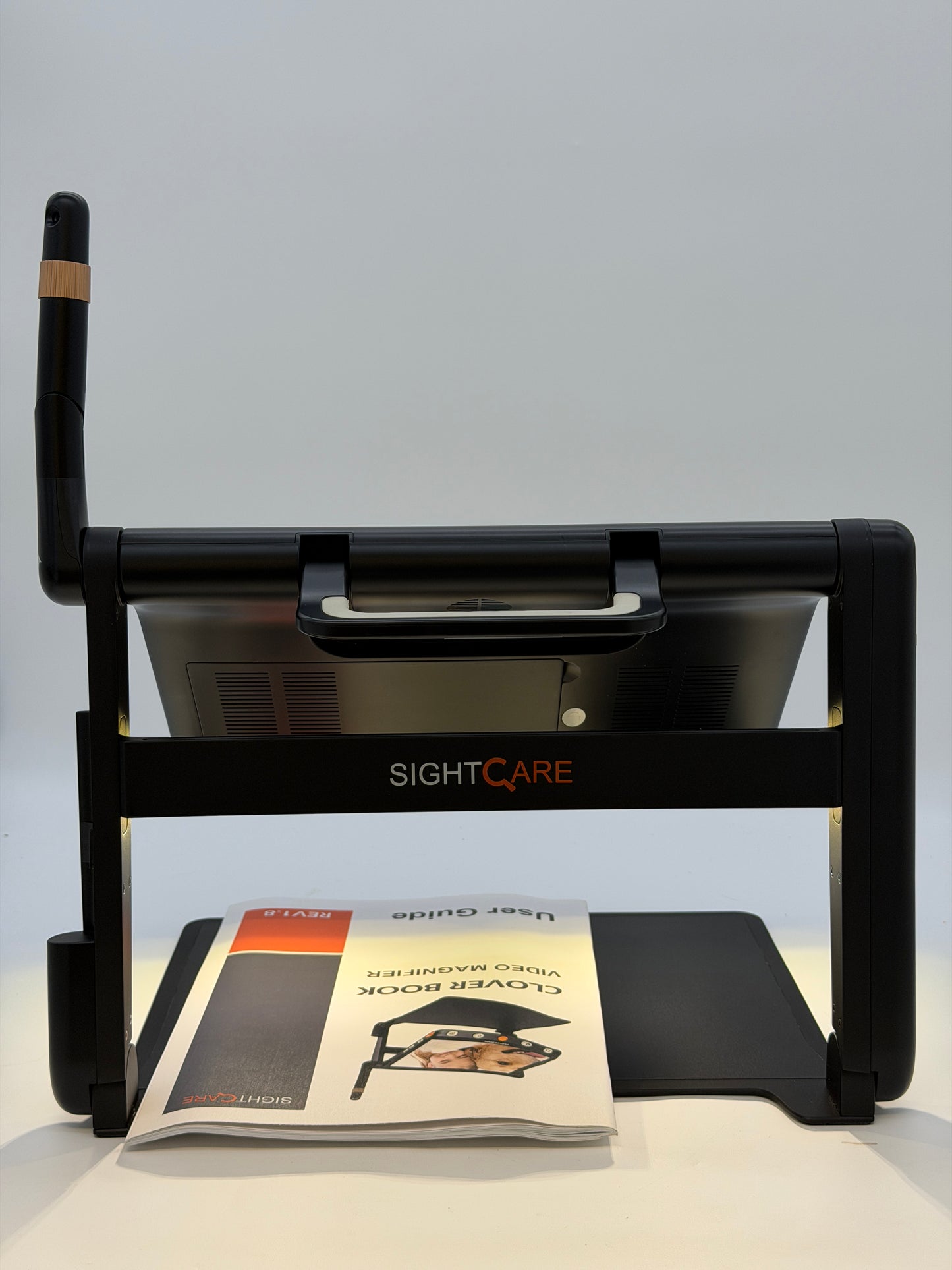 CloverBook Pro – 12.5-Inch FHD Touchscreen Magnifier in Black (New No Box)