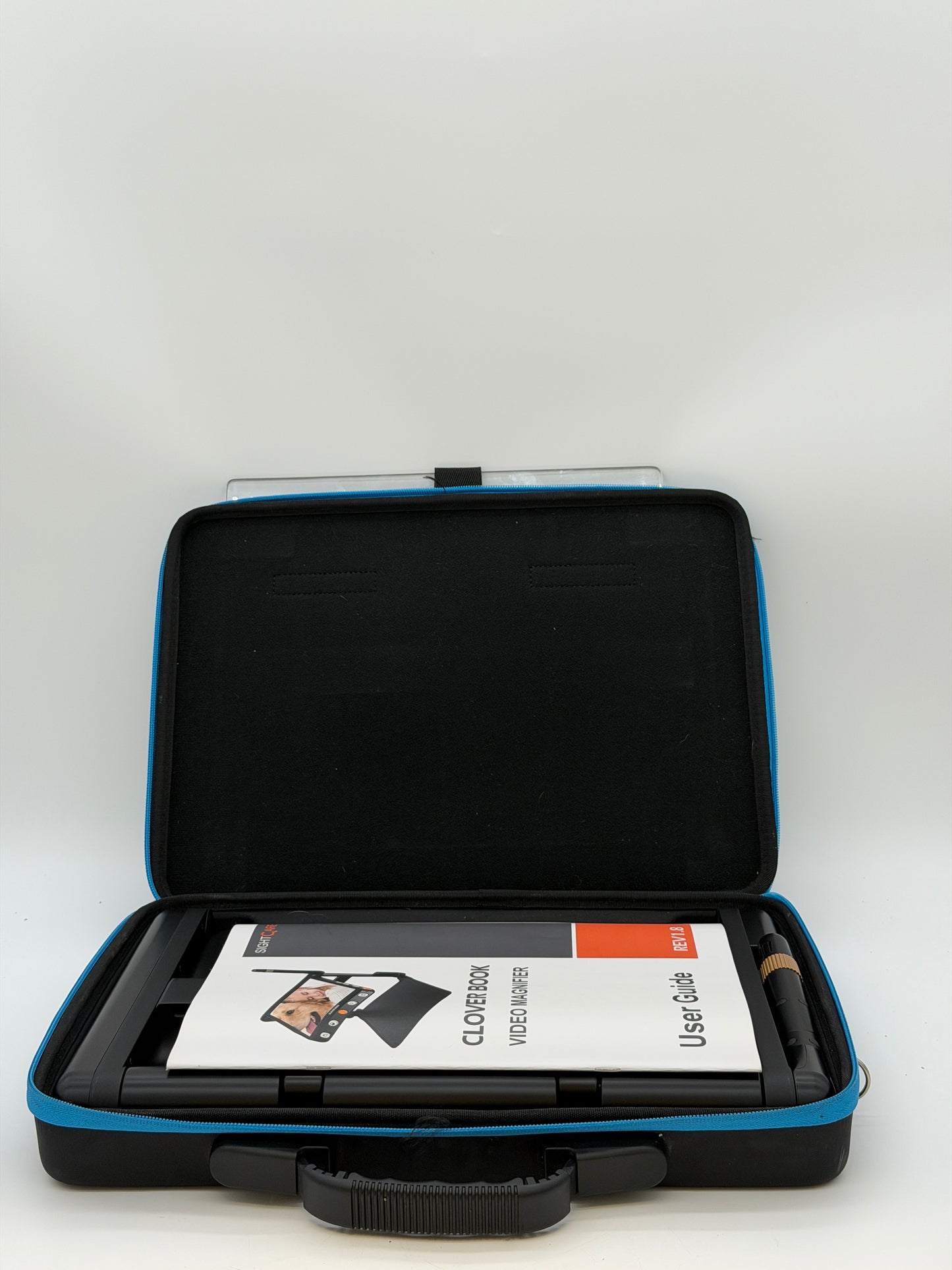CloverBook Pro – 12.5-Inch FHD Touchscreen Magnifier in Black (New No Box)
