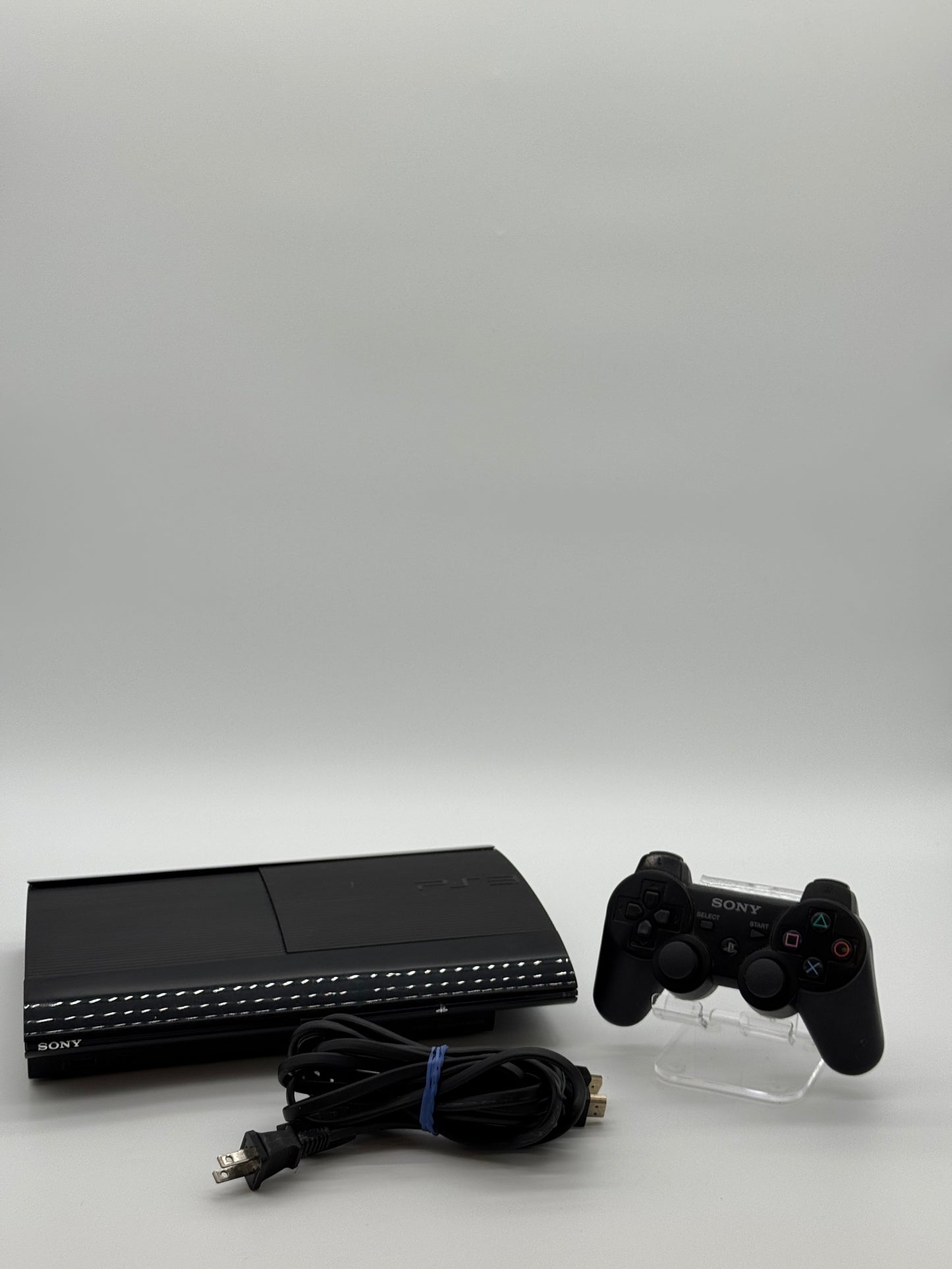 Sony PS3 Super Slim Cech-4001c Video Game System - Black with 1 Controller