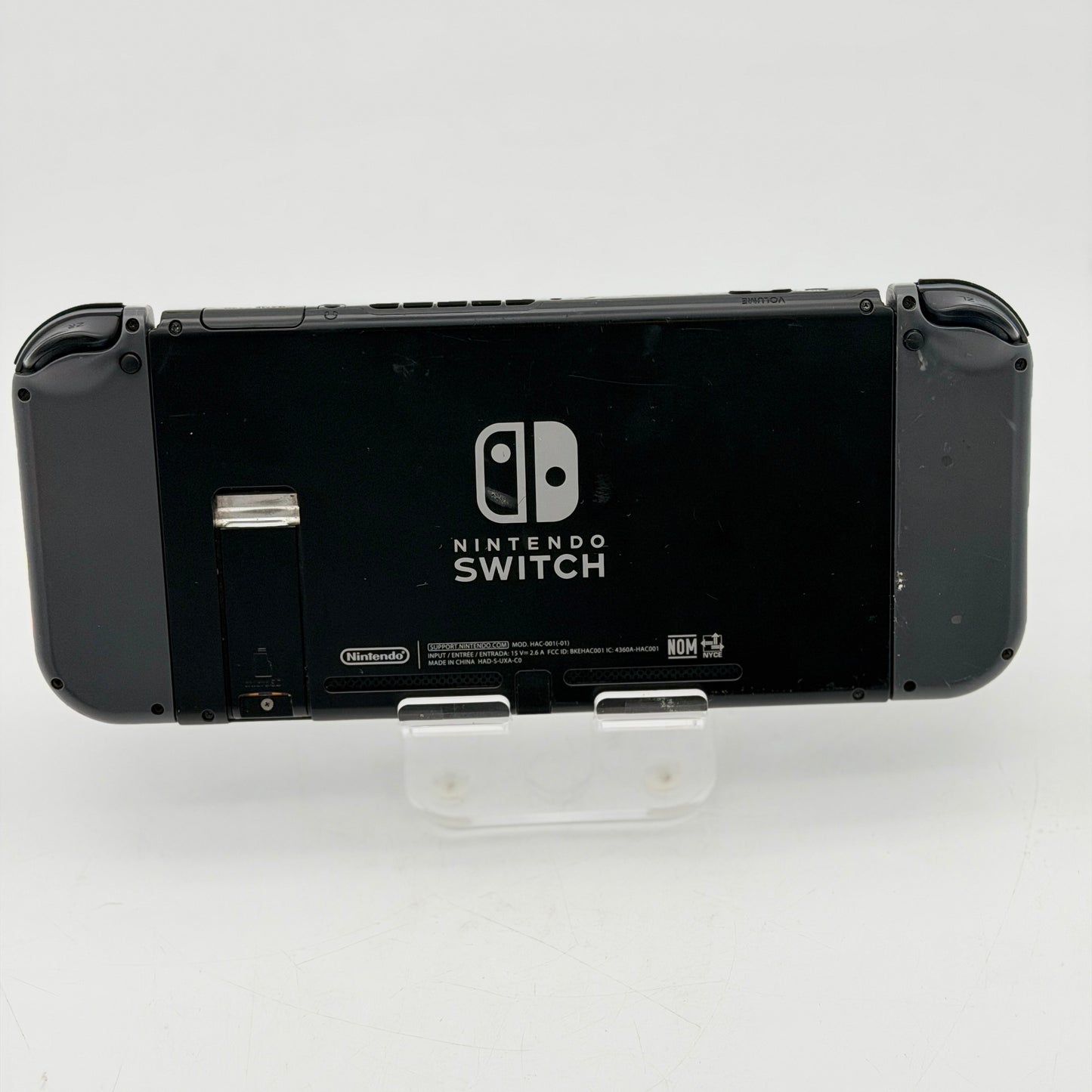 Nintendo Switch V2 Console HAC-001-01 32GB Gray - Tested *READ*