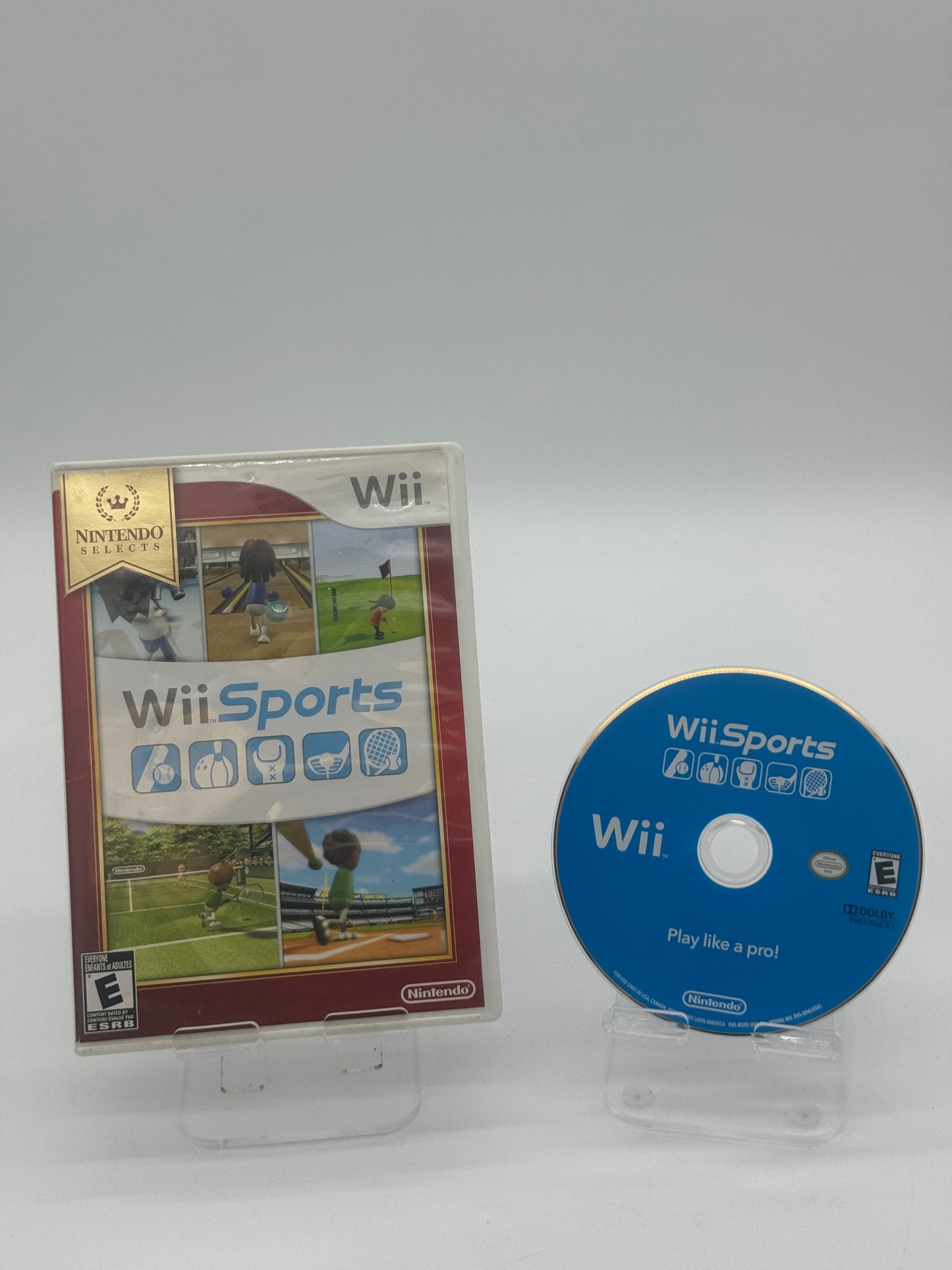 Nintendo Wii Sports [Nintendo Selects] - Used With Box - Video Game - Black