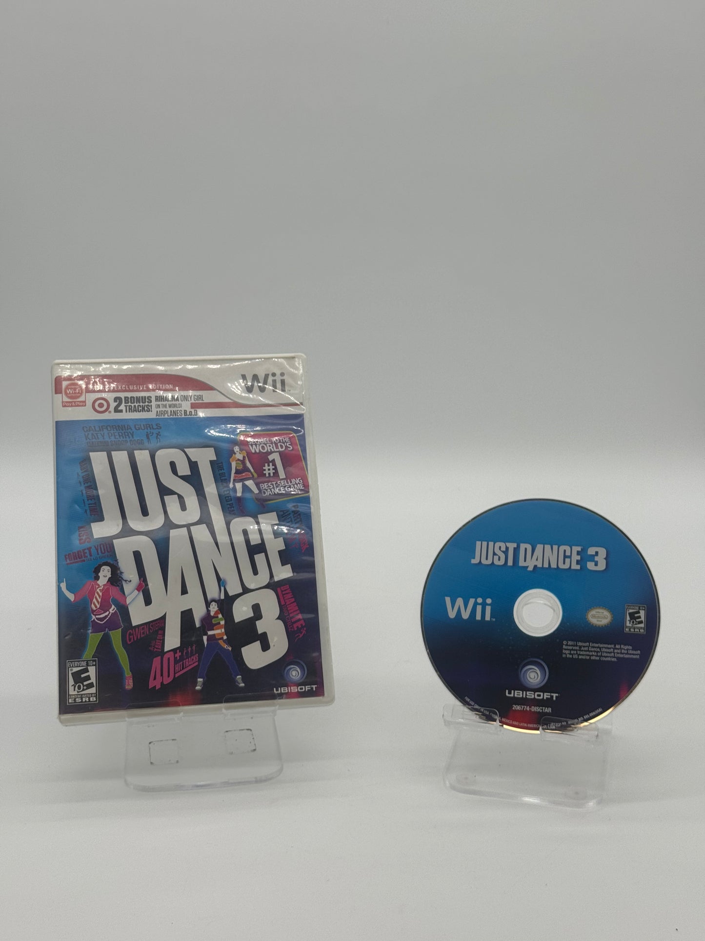 Wii Just Dance 3 Video Game - Used With Box