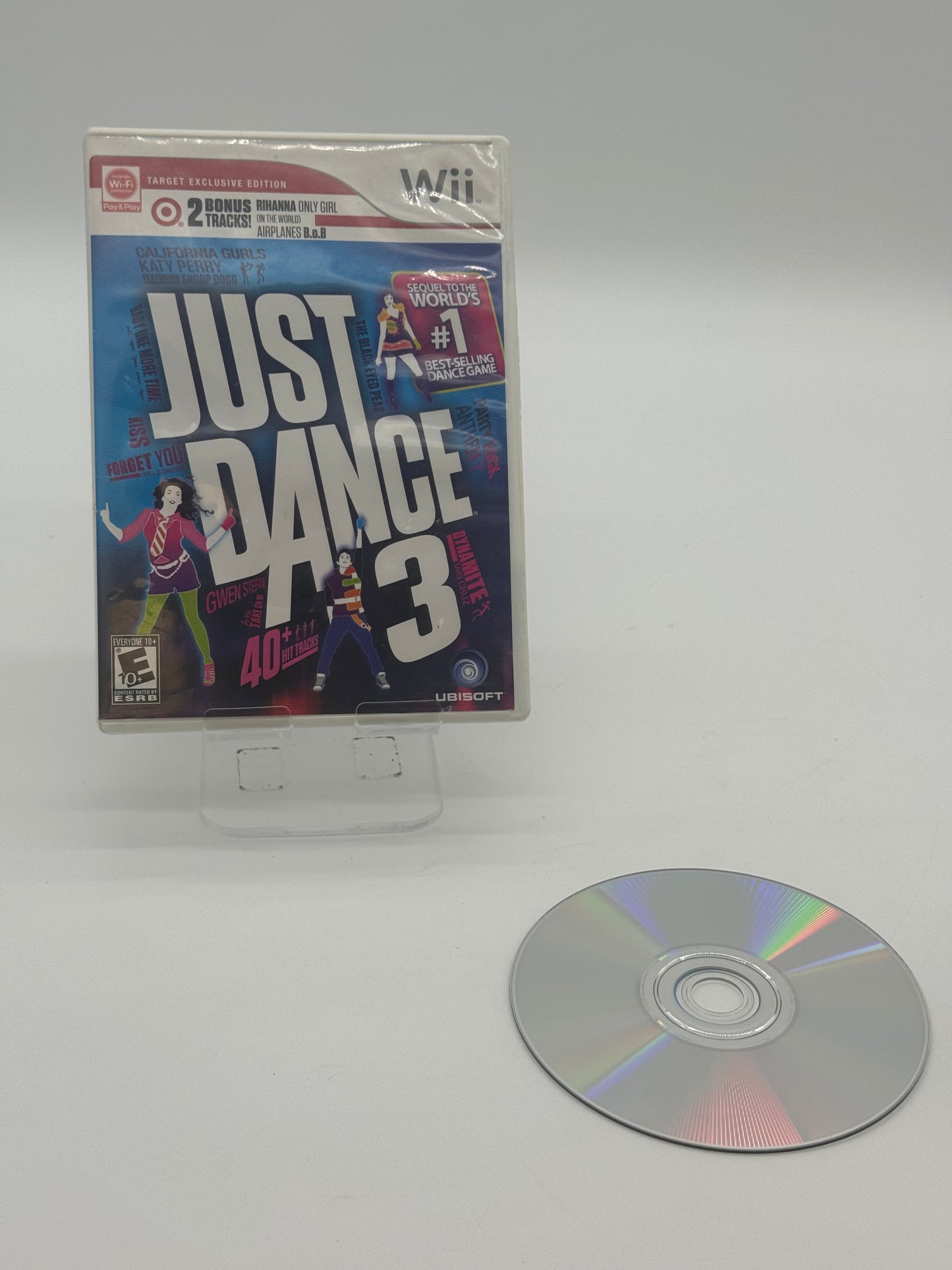 Wii Just Dance 3 Video Game - Used With Box
