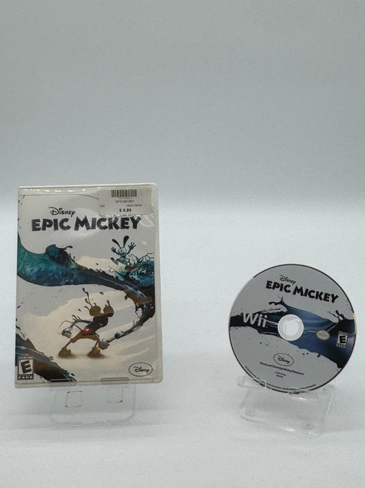 Wii Epic Mickey Video Game