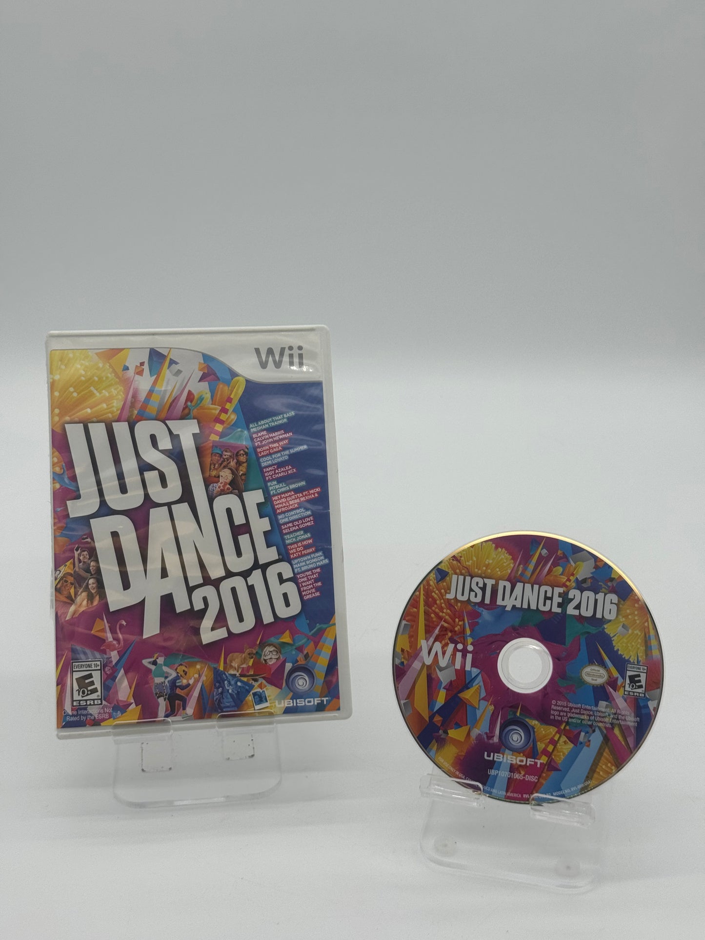 Wii Just Dance 2016 Video Game - Used with Box