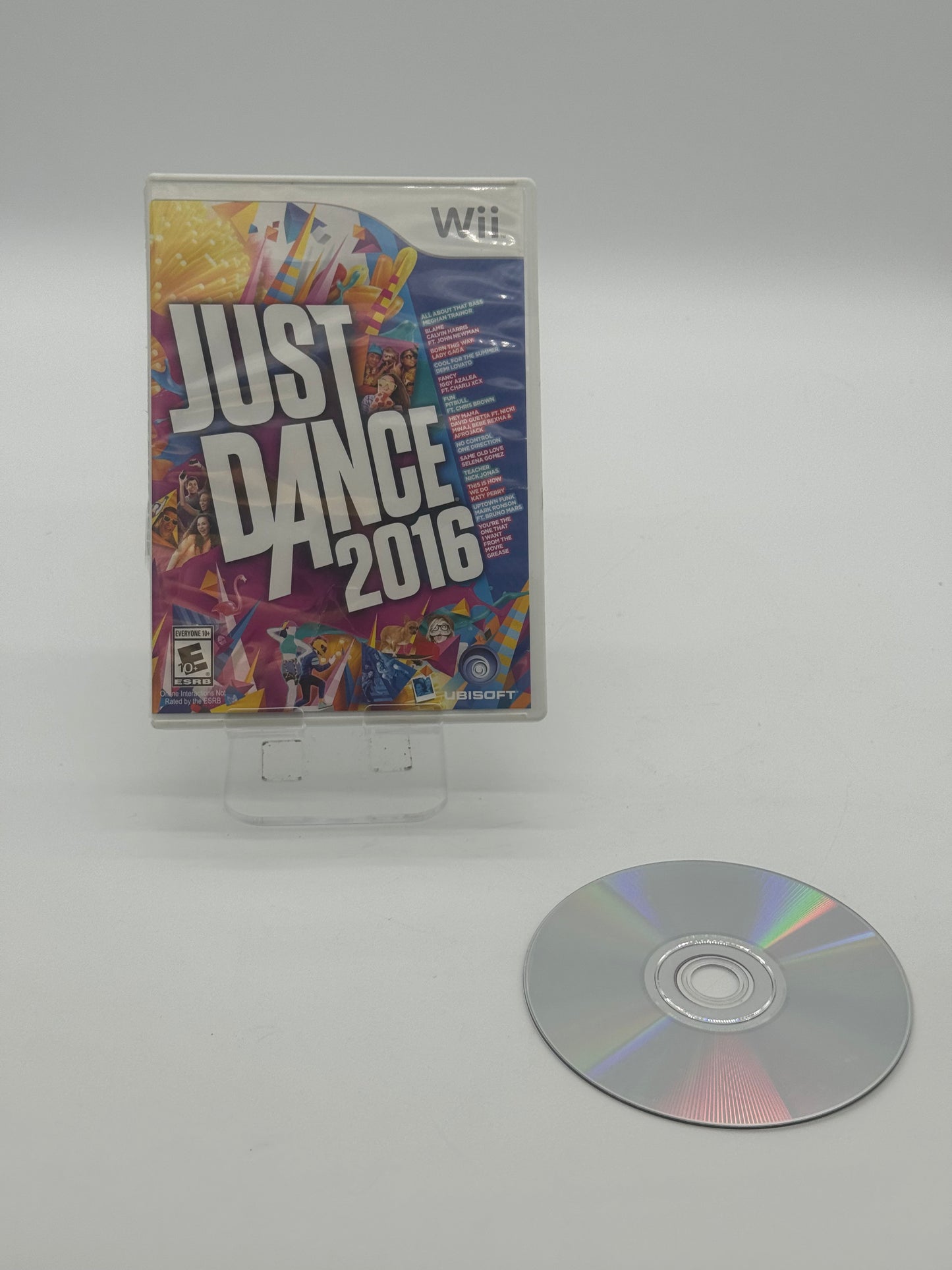 Wii Just Dance 2016 Video Game - Used with Box