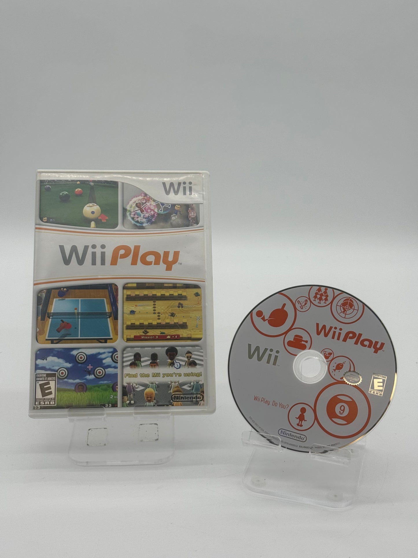 Wii Play Video Game - Used With Box