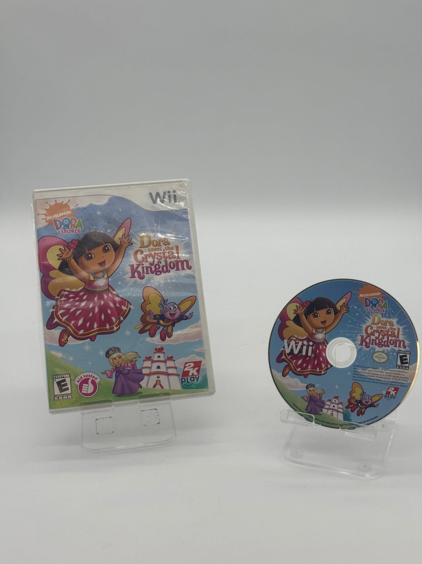 Wii Dora the Explorer: Dora Saves the Crystal Kingdom - Used With Box