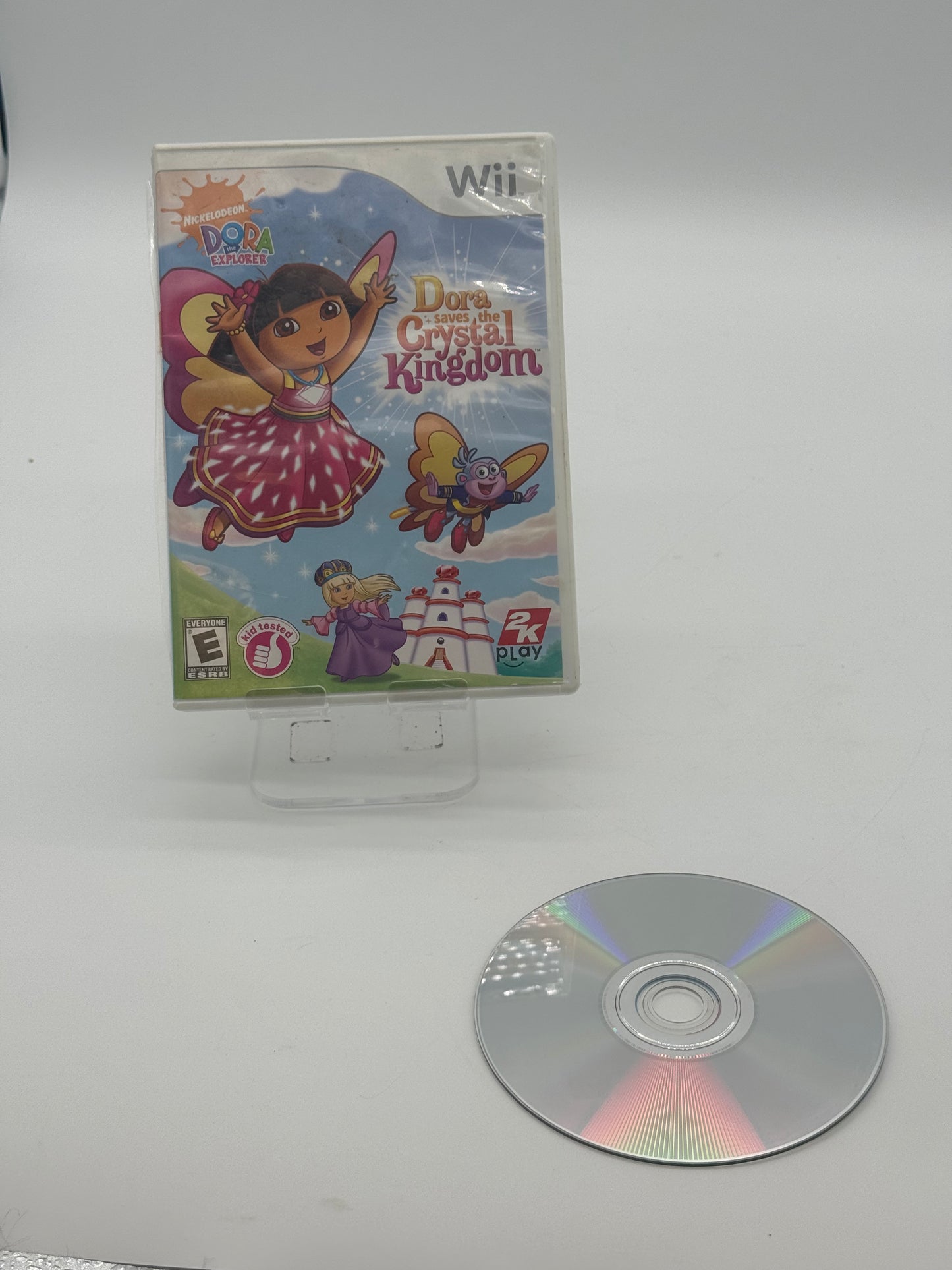 Wii Dora the Explorer: Dora Saves the Crystal Kingdom - Used With Box