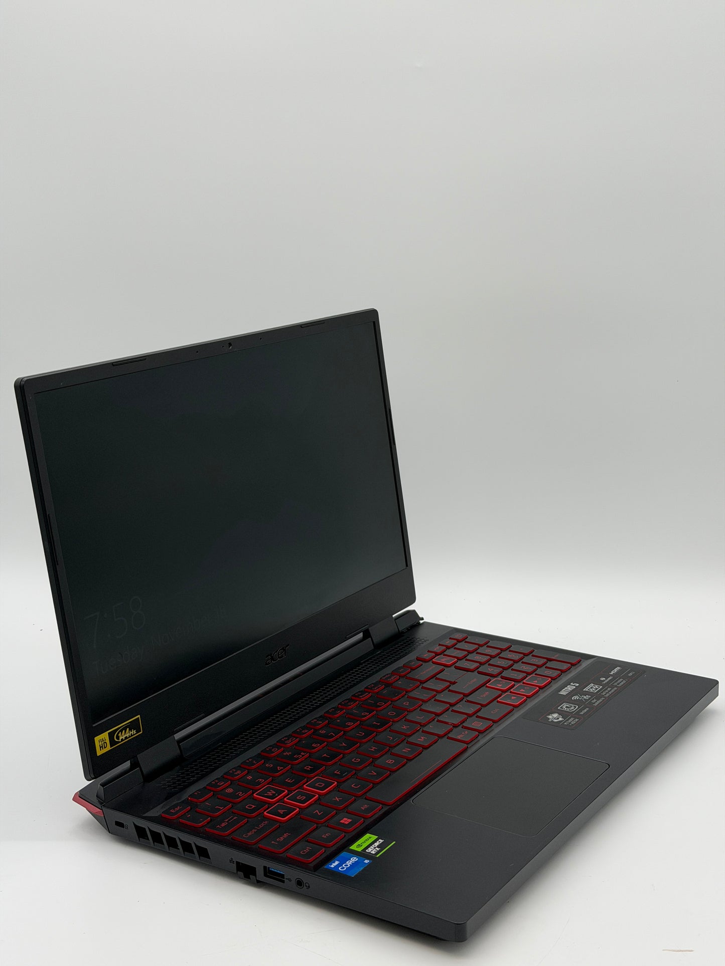 Acer Nitro 5 AN515-58 15.6" i5-12500H 3.1GHz 16GB RAM 512GB SSD RTX 3050 Ti