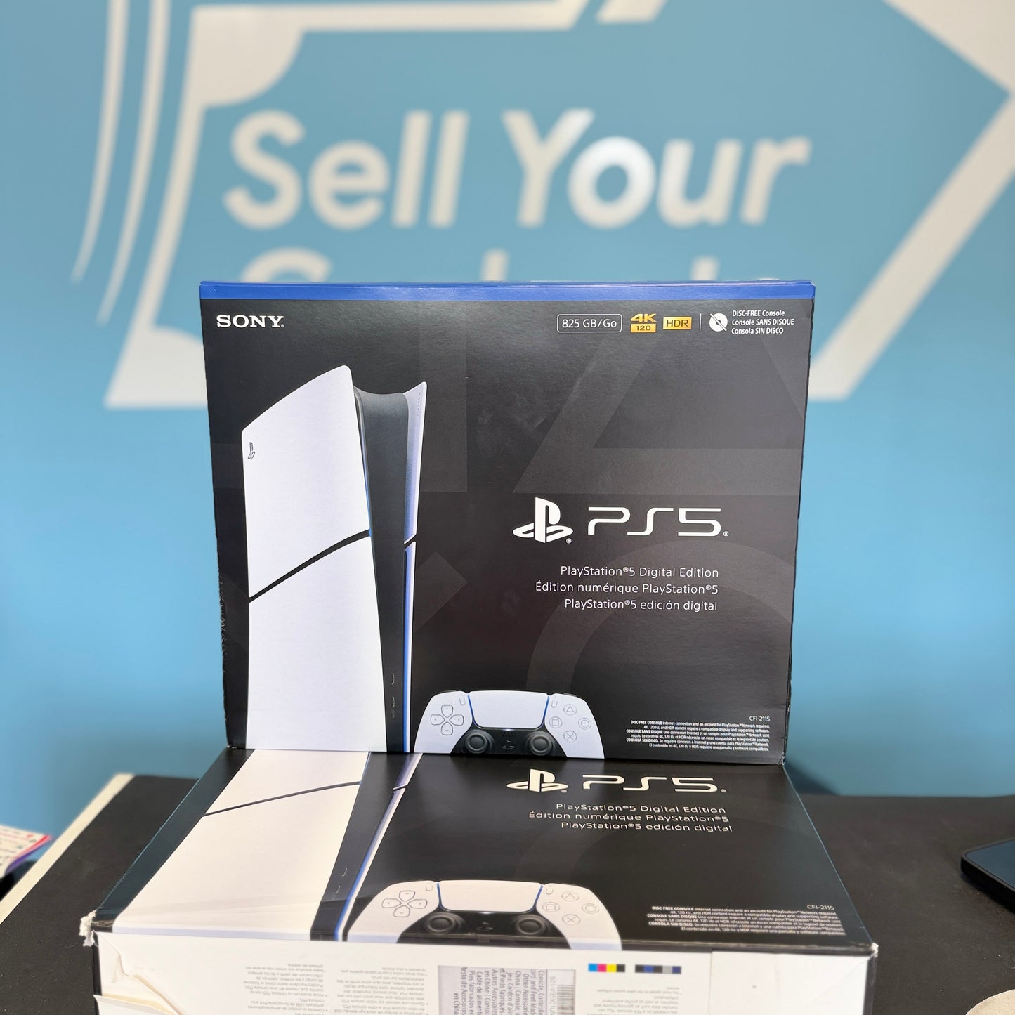 Sony PlayStation 5 PS5 Slim Digital Edition 825GB White Console CFI-2115 NEW SEALED