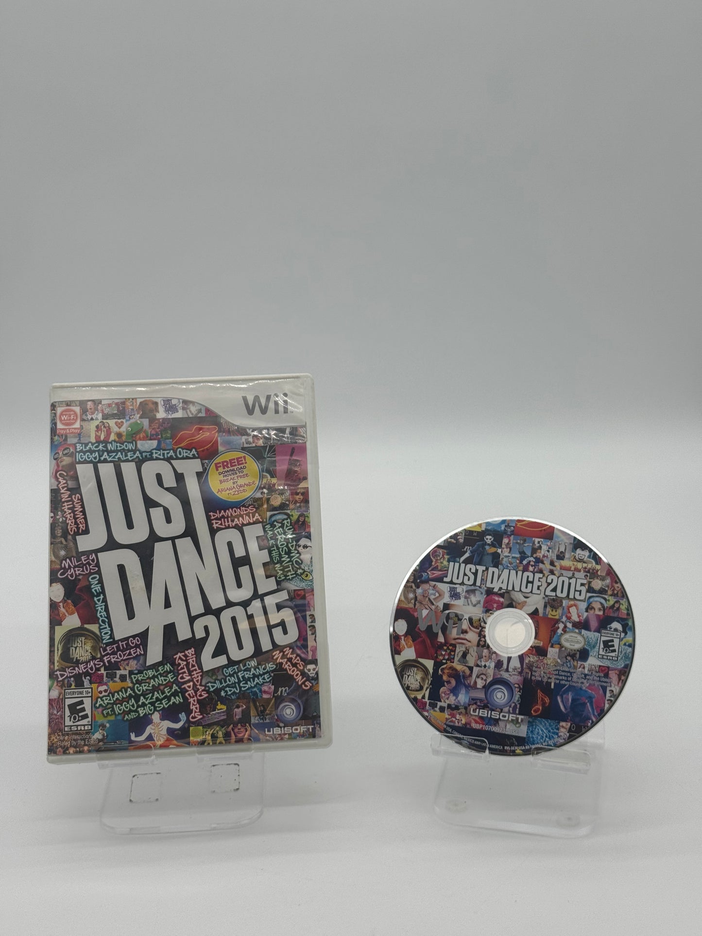 Wii Just Dance 2015 Video Game (Used With Box)