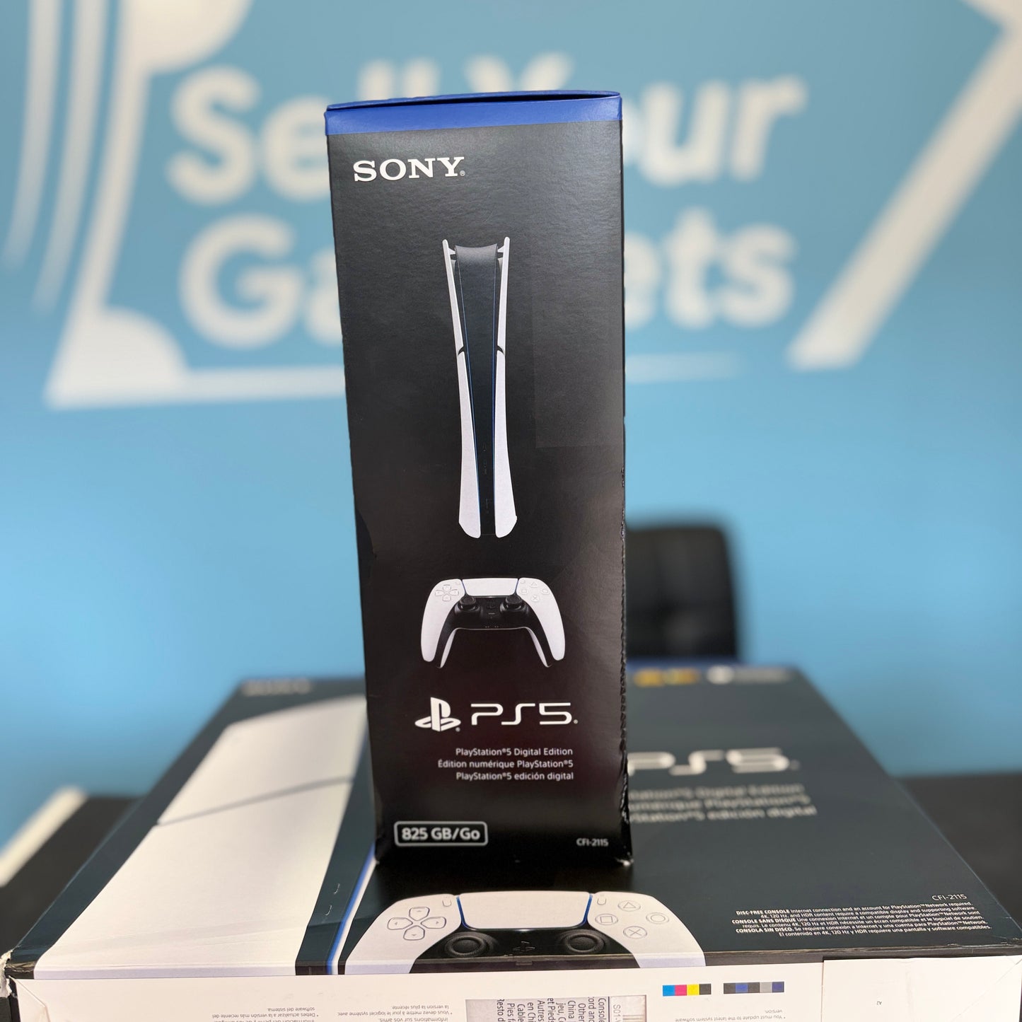 Sony PlayStation 5 PS5 Slim Digital Edition 825GB White Console CFI-2115 NEW SEALED