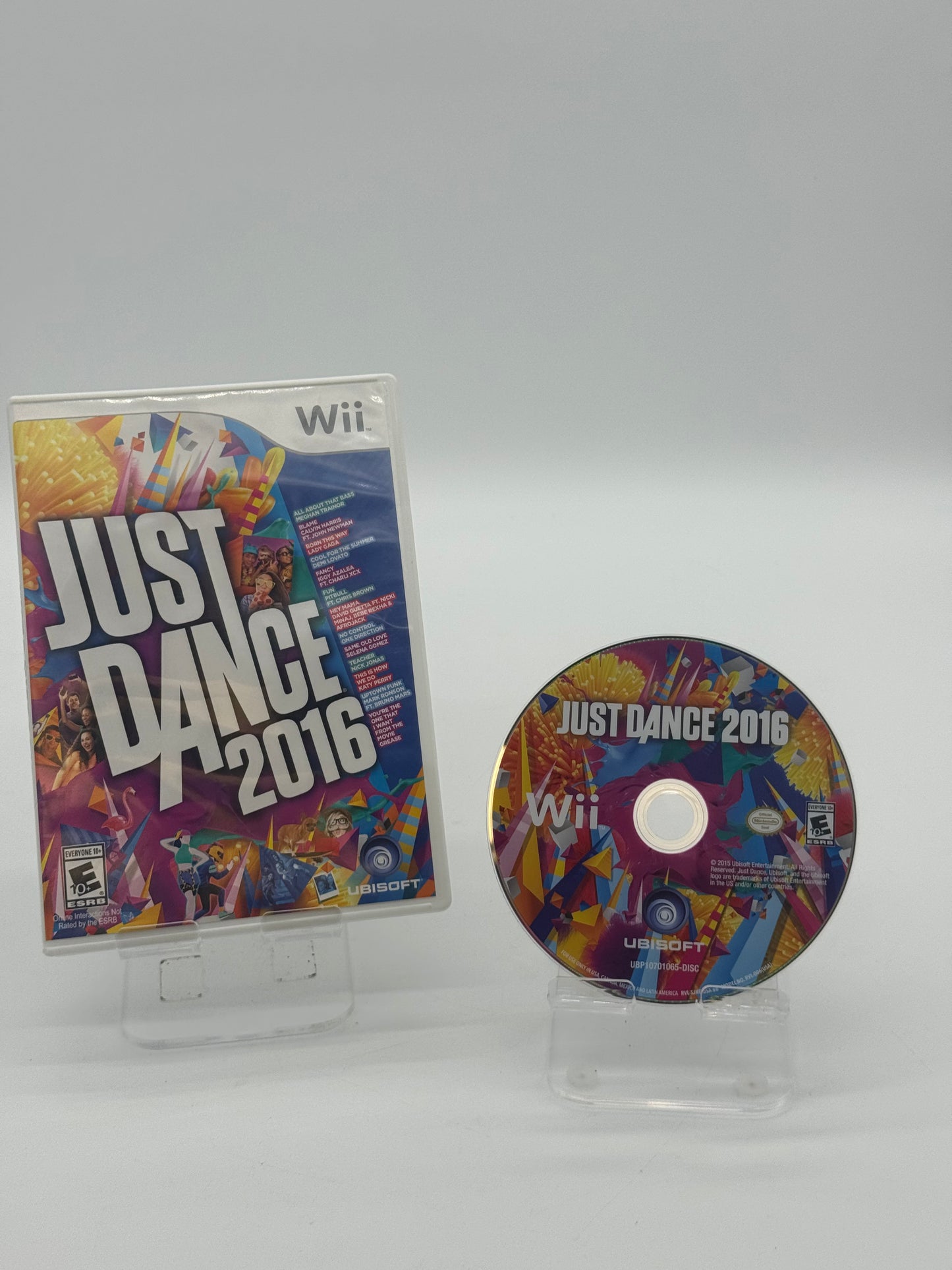 Wii Just Dance 2016 Video Game - Used with Box