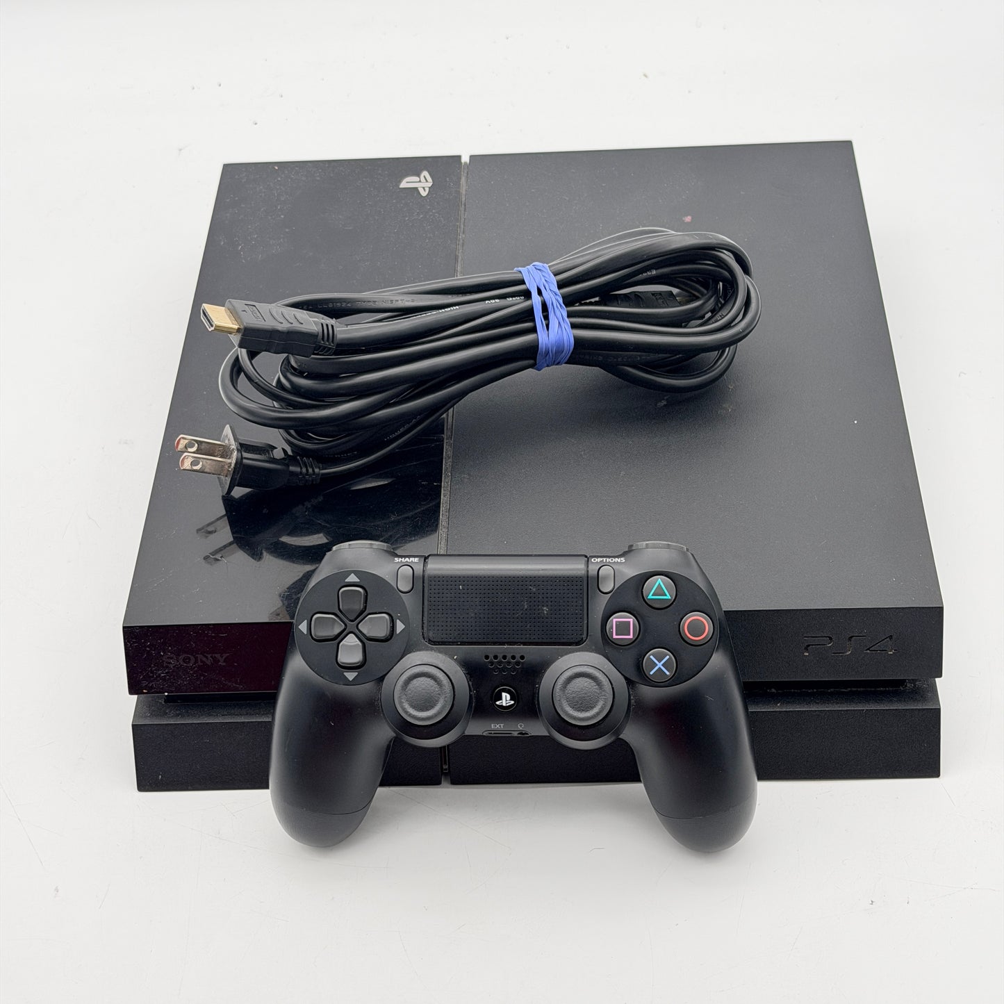 Sony PlayStation 4 PS4 CUH-1001A 500GB Black Console Bundle Controller Tested