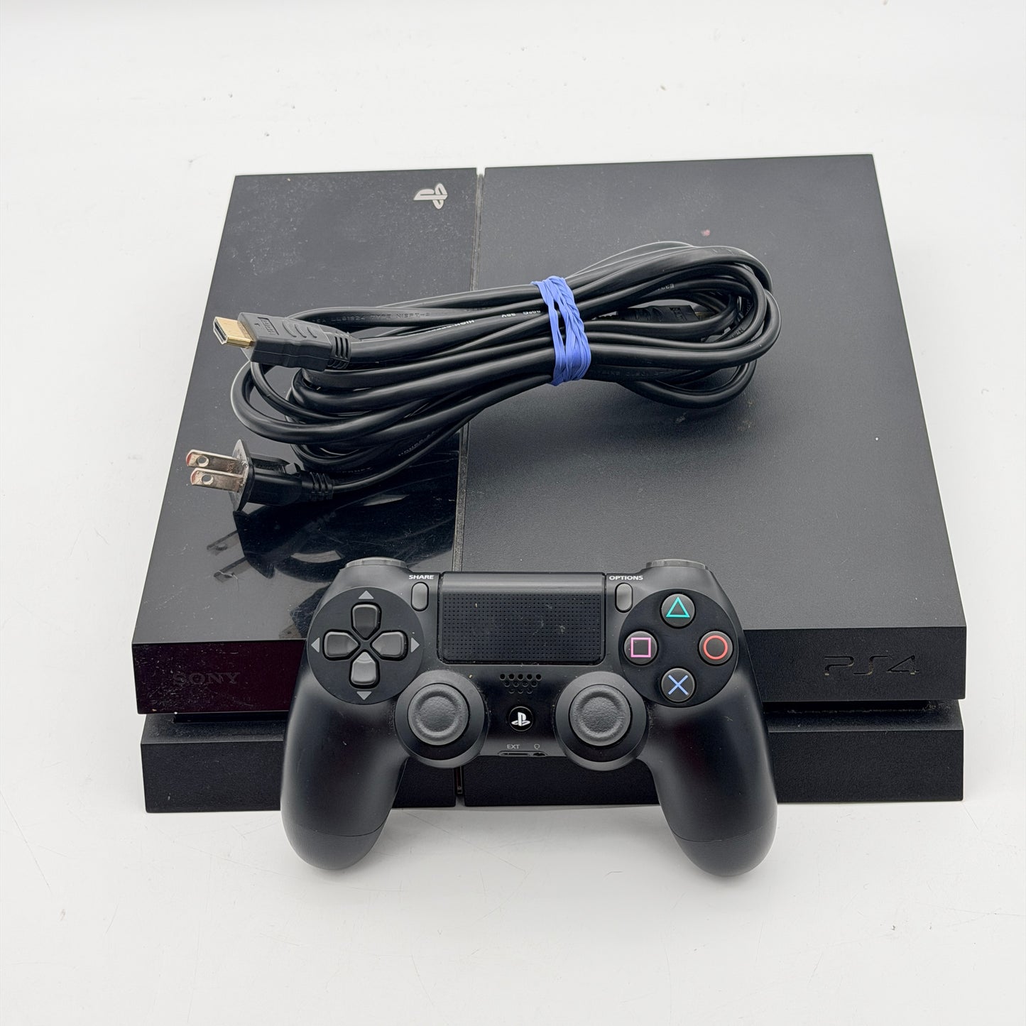 Sony PlayStation 4 PS4 CUH-1001A 500GB Black Console Bundle Controller Tested