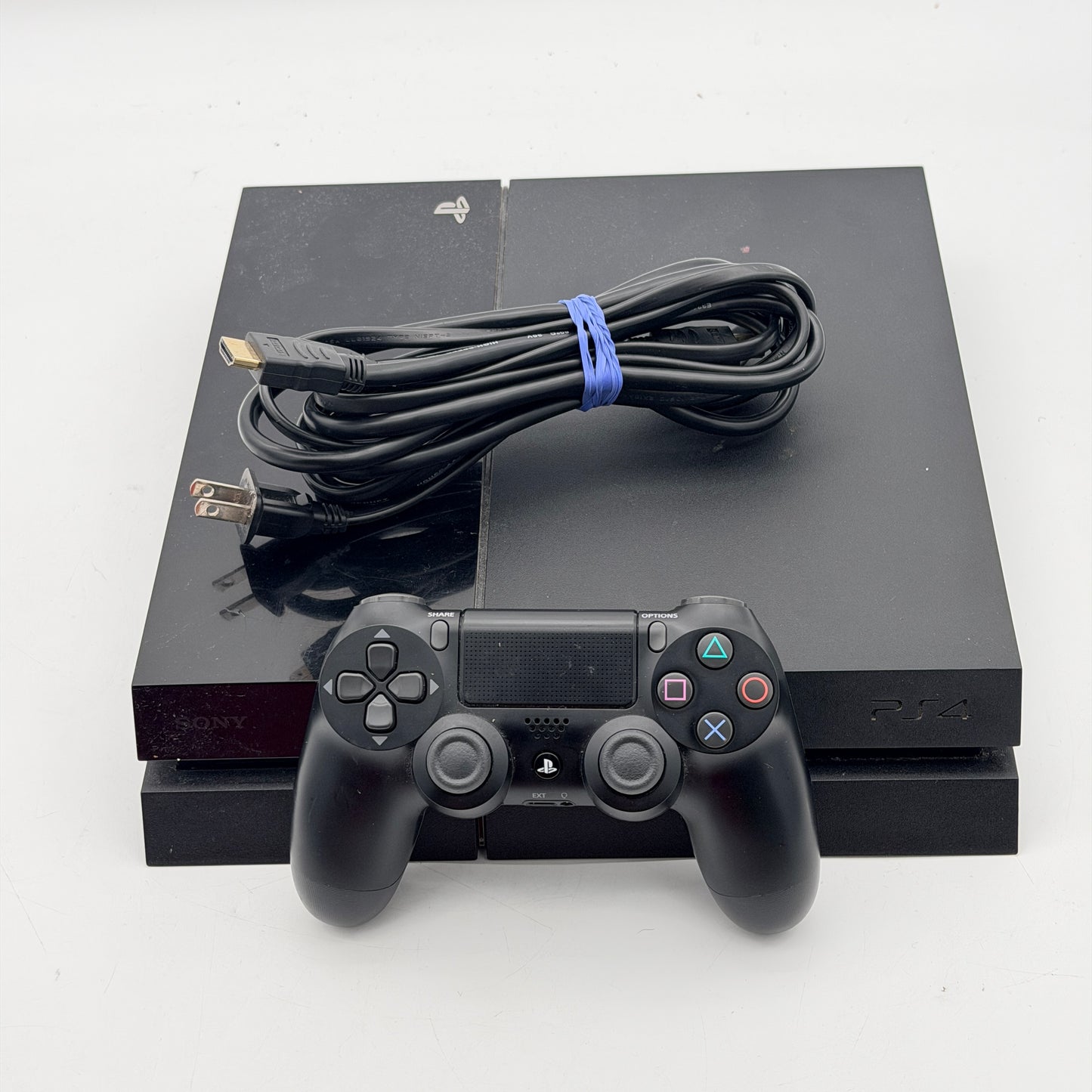 Sony PlayStation 4 PS4 CUH-1001A 500GB Black Console Bundle Controller Tested