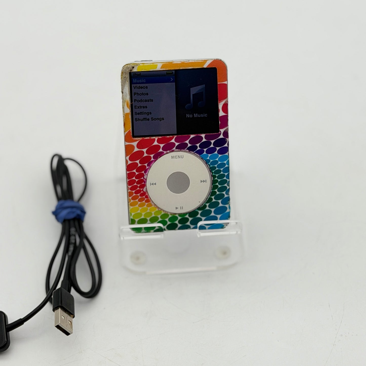 Apple iPod Classic 7th Generation 160GB Silver A1238 Slim MP3 Player tested