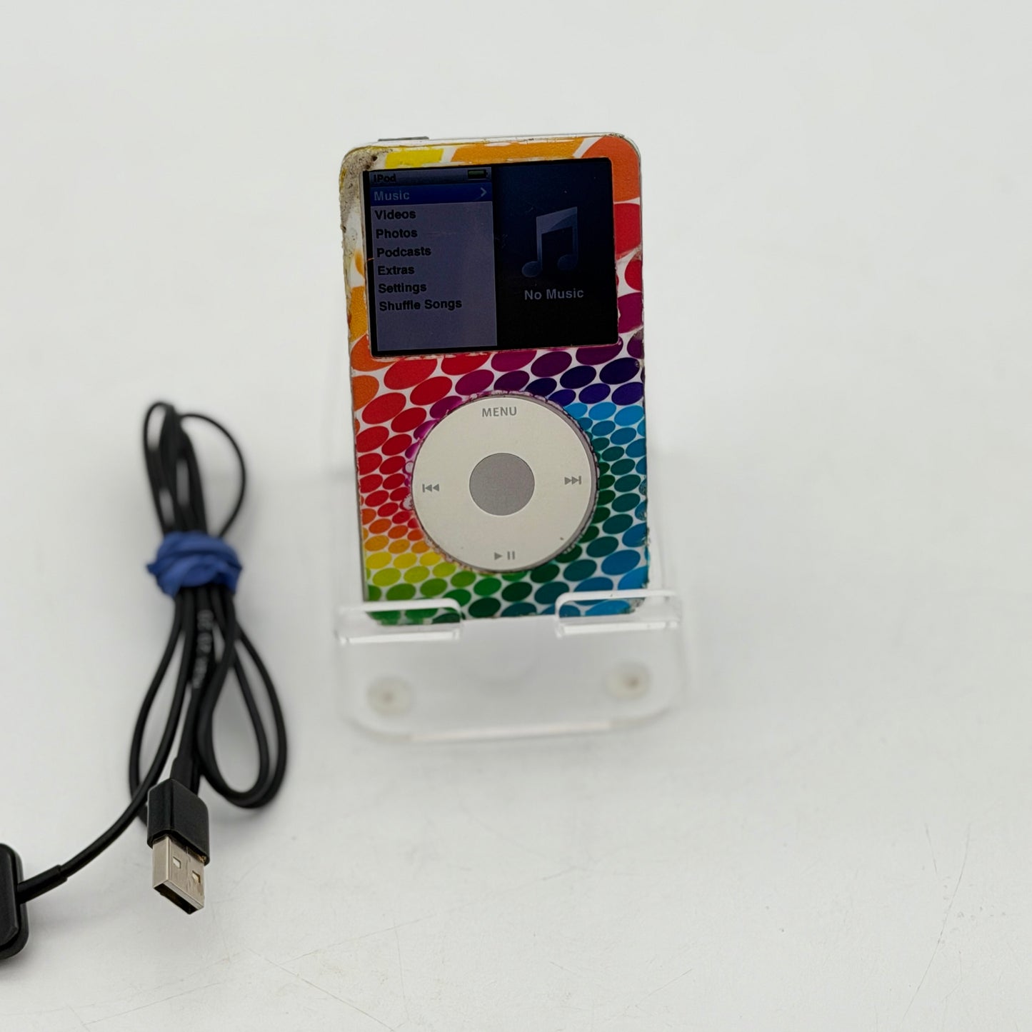 Apple iPod Classic 7th Generation 160GB Silver A1238 Slim MP3 Player tested