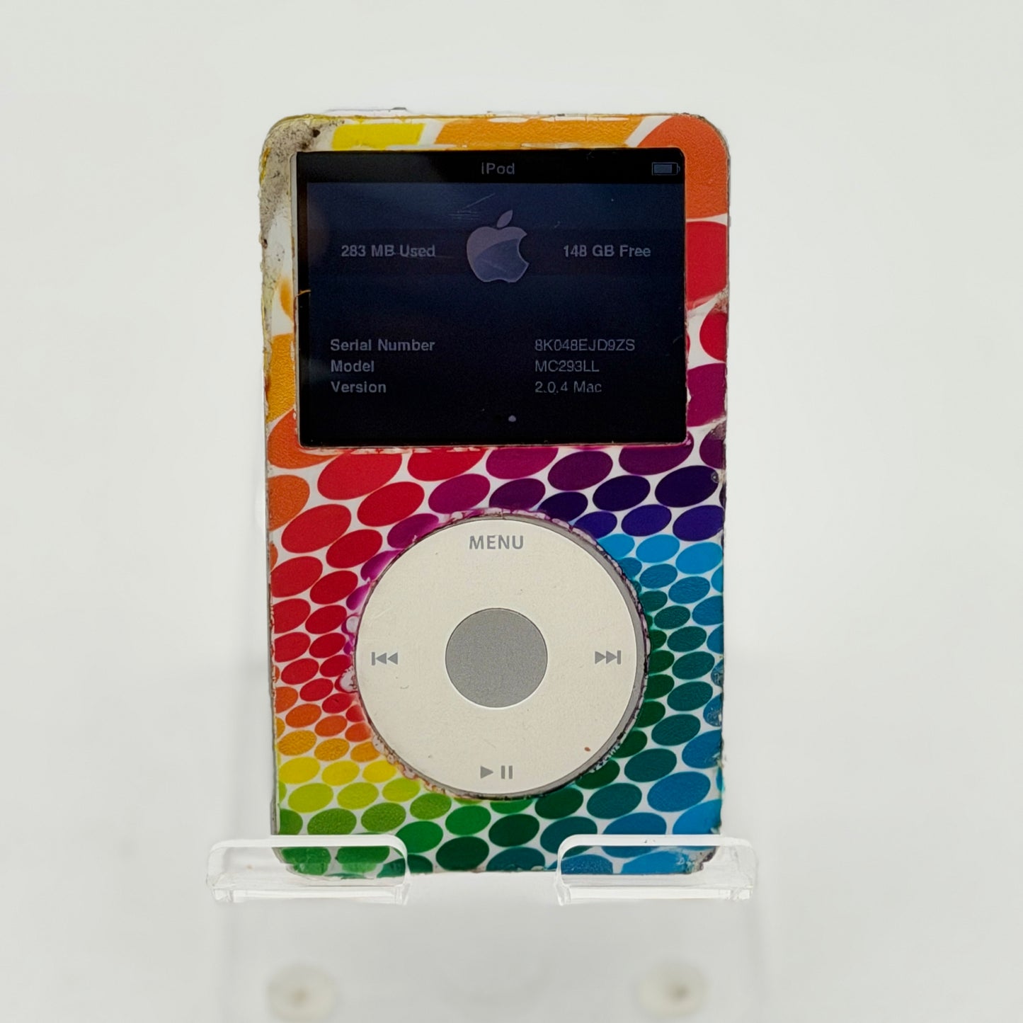 Apple iPod Classic 7th Generation 160GB Silver A1238 Slim MP3 Player tested