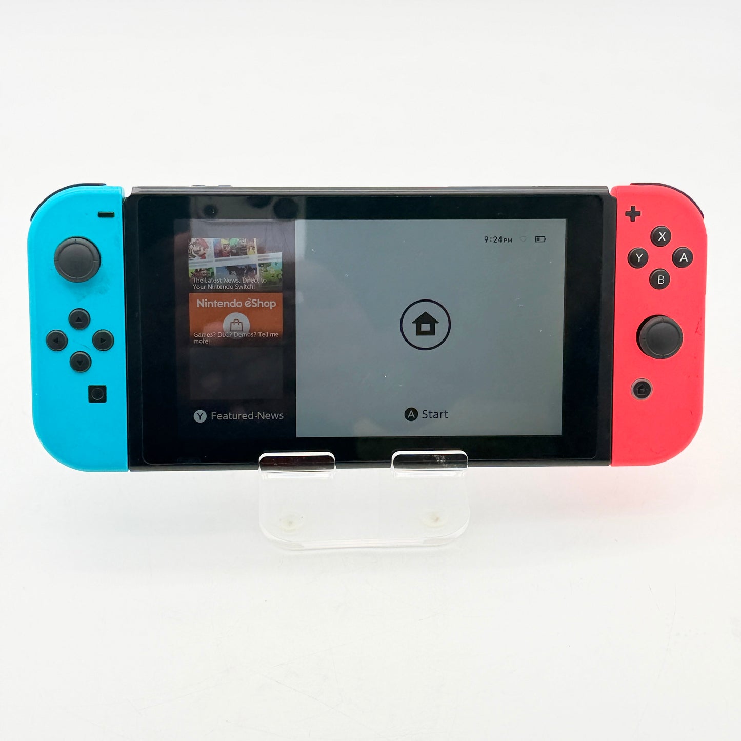 Nintendo Switch HAC-001-01 2019 Console Joy-Cons - READ