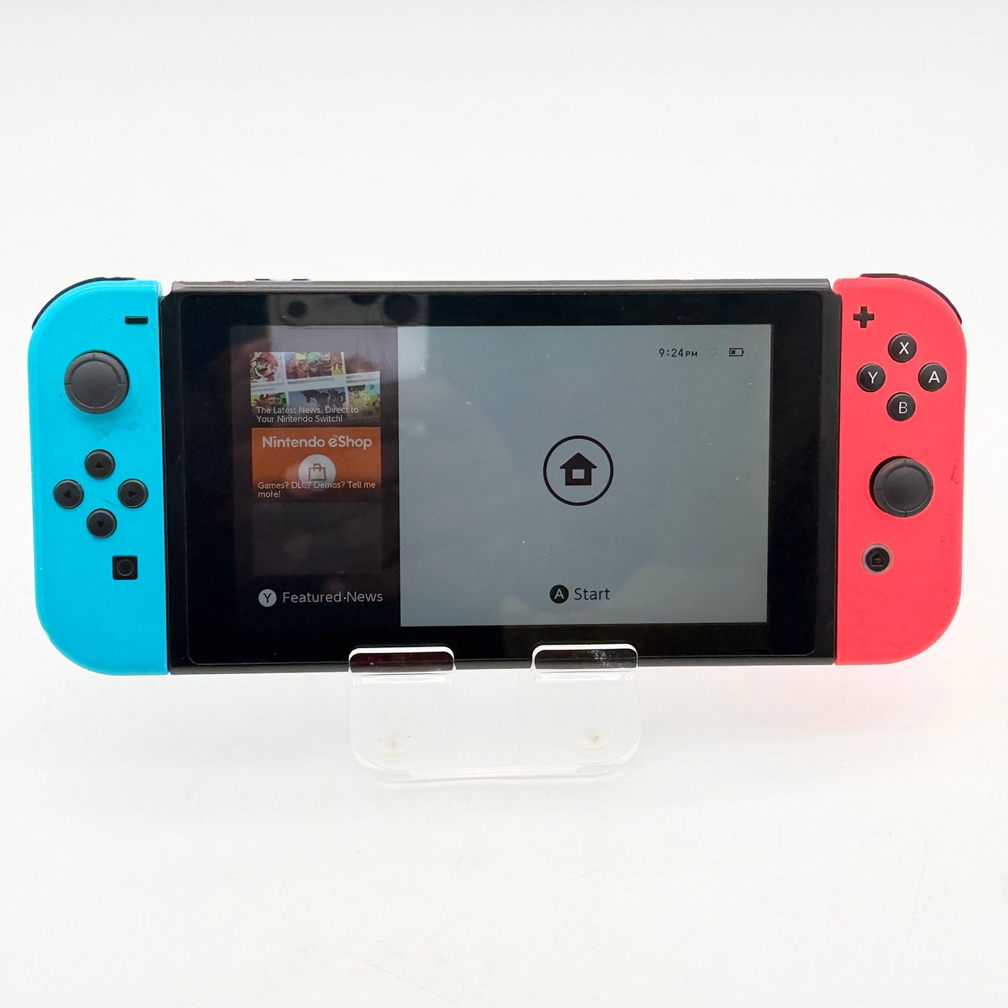 Nintendo Switch HAC-001-01 2019 Console Joy-Cons - READ