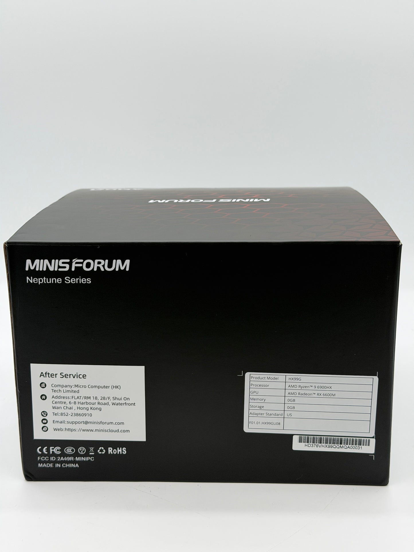 MINISFORUM Neptune Series HX99G Mini PC AMD Ryzen 9 6900HX