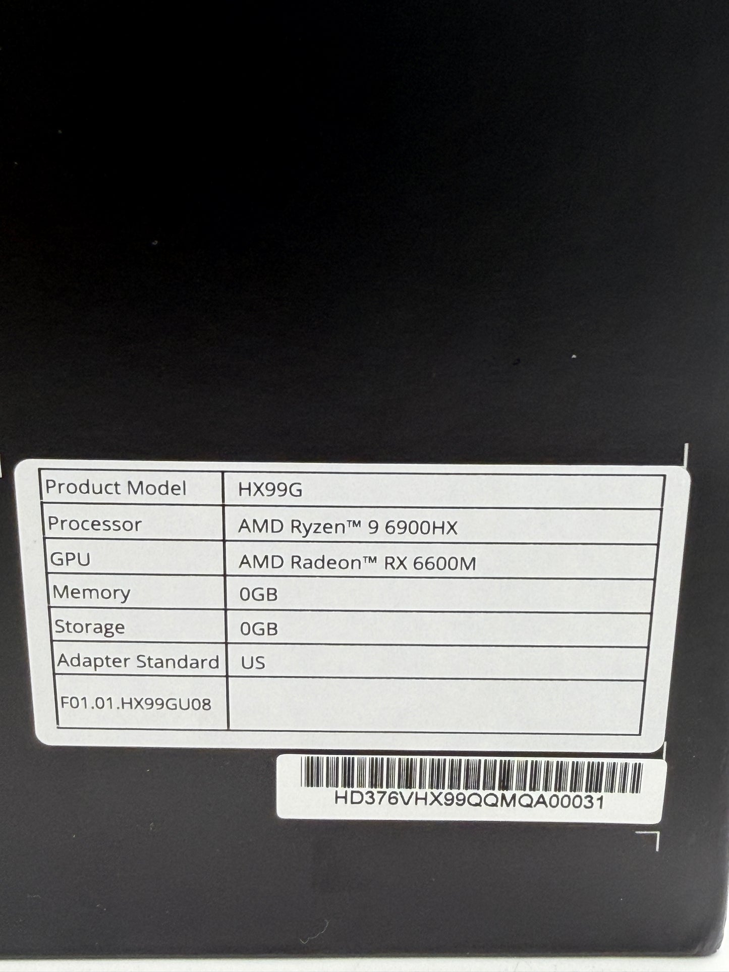 MINISFORUM Neptune Series HX99G Mini PC AMD Ryzen 9 6900HX