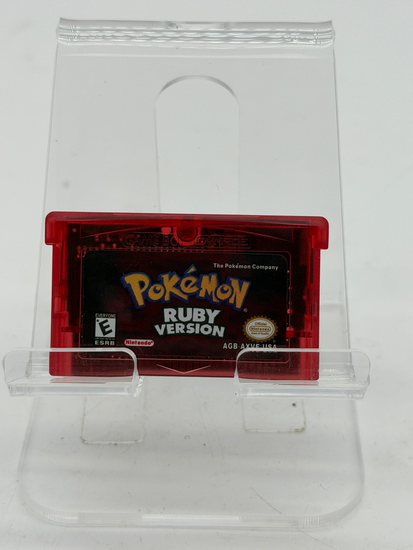 Pokémon Ruby Version Nintendo 2002 GBA Game Boy Advance AGB-002 AUTHENTIC!