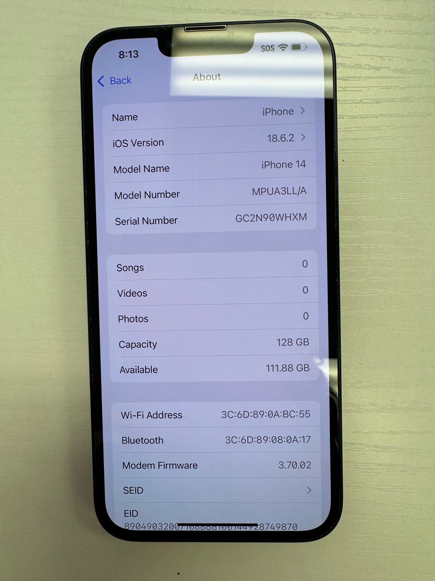 Apple iPhone 14 128GB Black