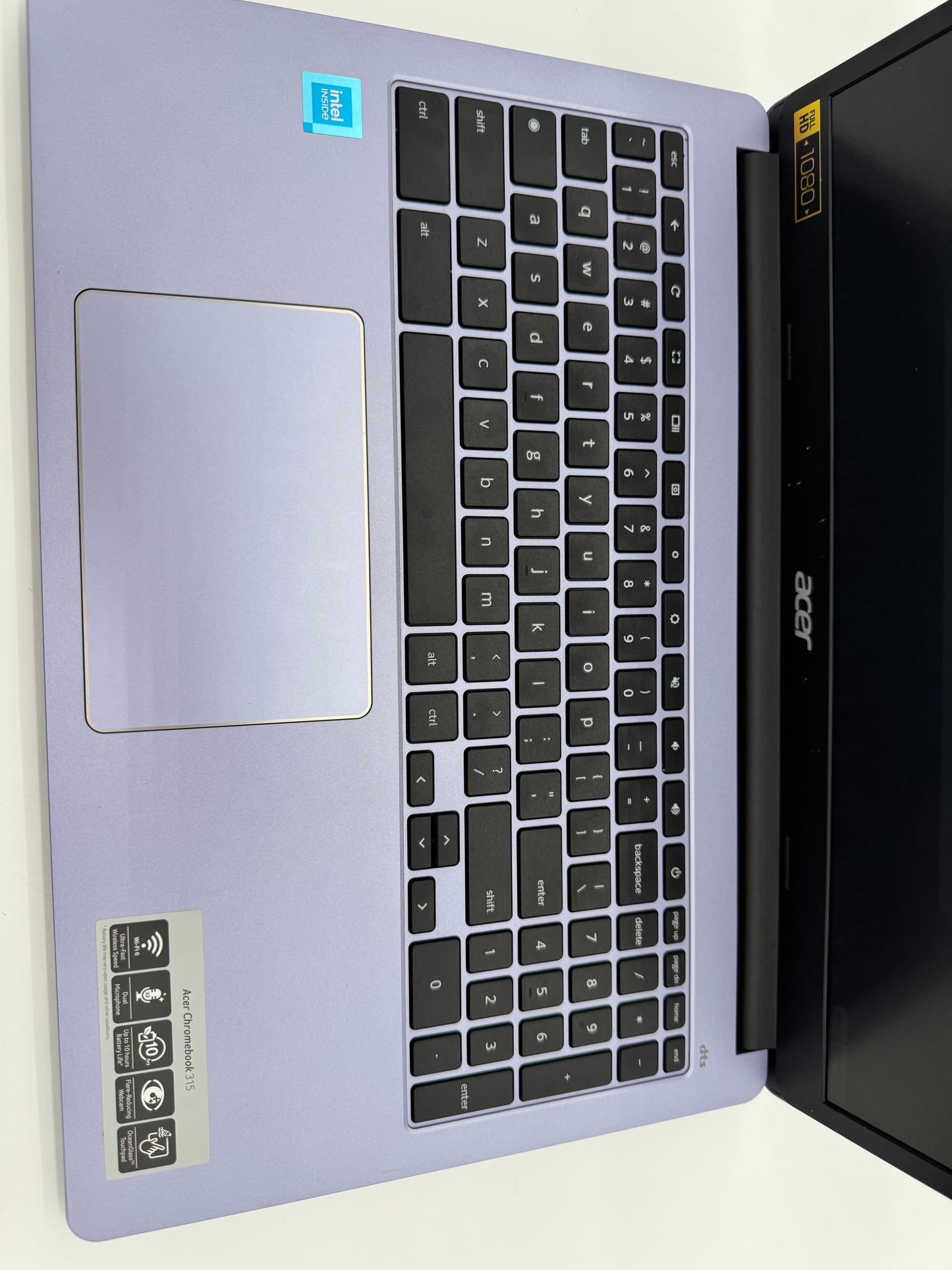 Asus Chromebook 315 - 15-inch - Intel Celeron - 4GB RAM - 64GB HD - Purple