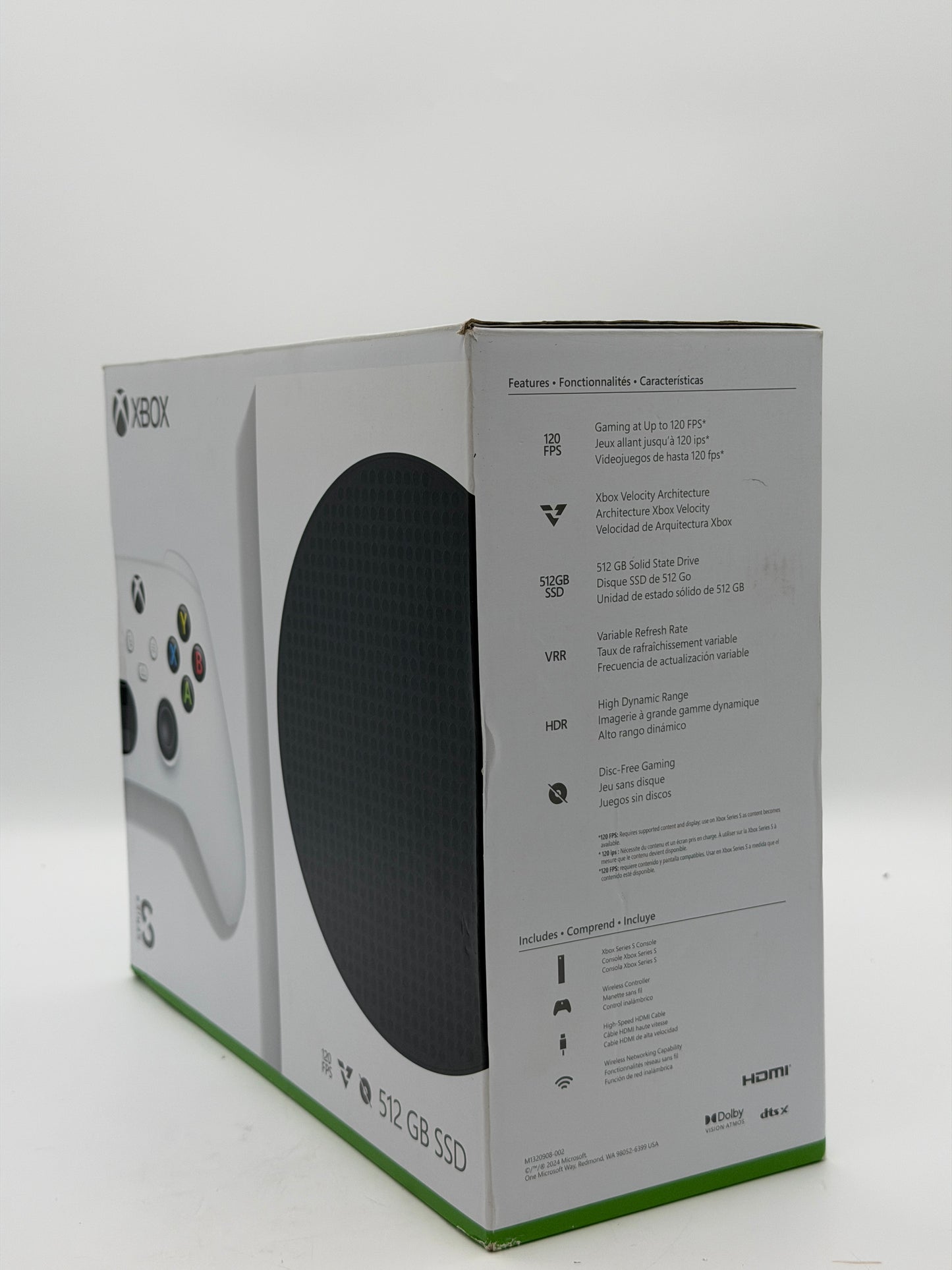 Microsoft Xbox Series S 512GB Console Gaming System Robot White 1883