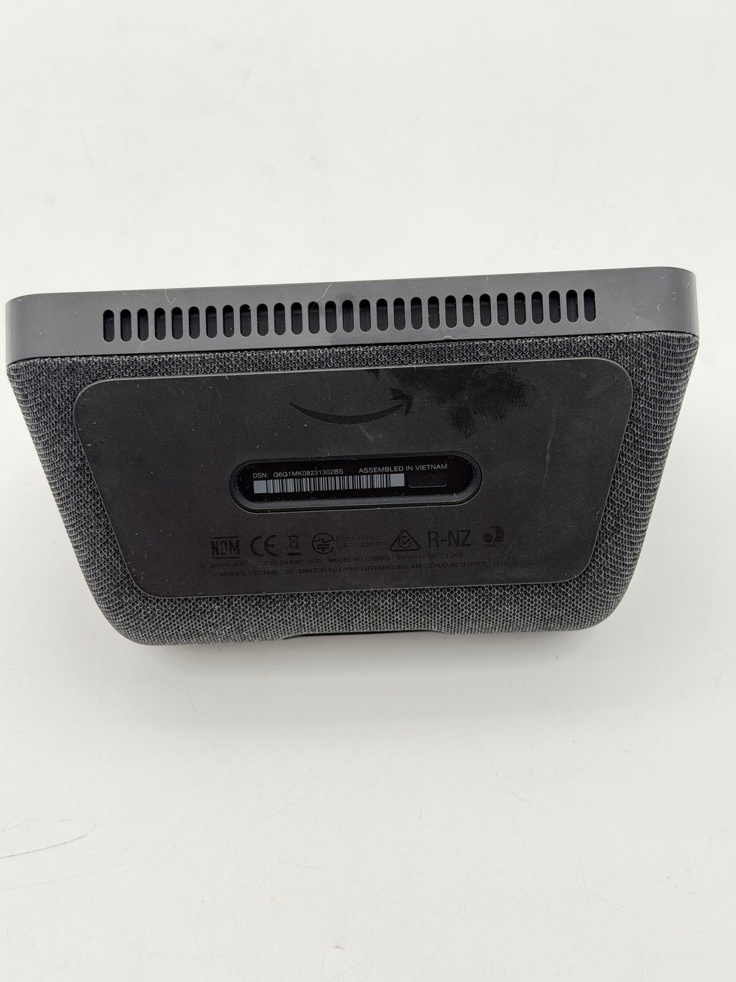 Amazon Echo Show 5 1st Gen Smart Display H23K37 Charcoal Black Alexa Tested