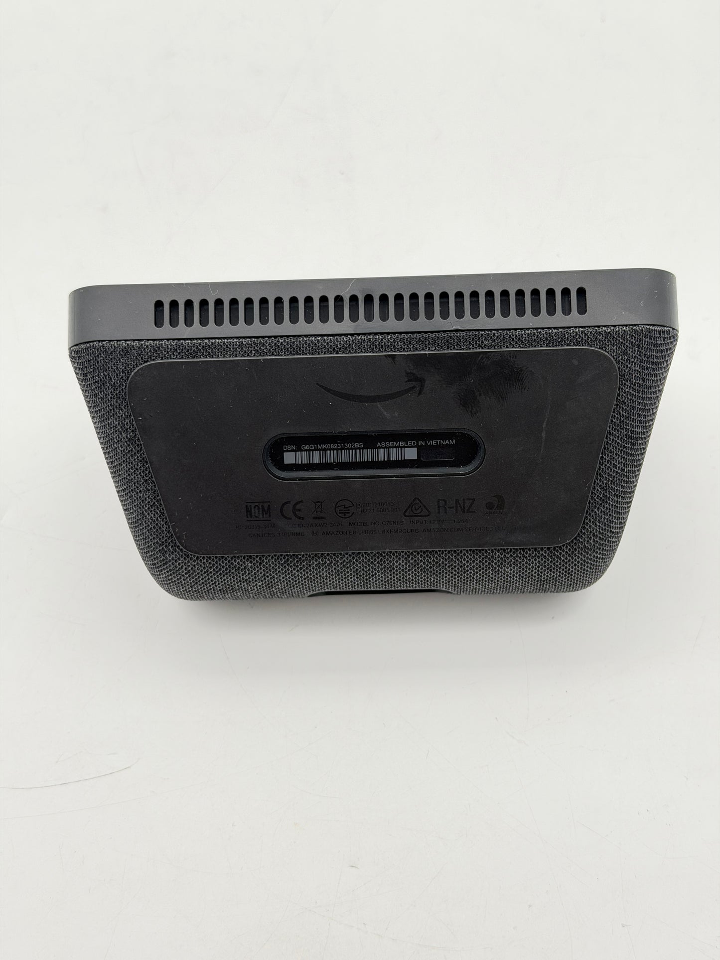 Amazon Echo Show 5 1st Gen Smart Display H23K37 Charcoal Black Alexa Tested
