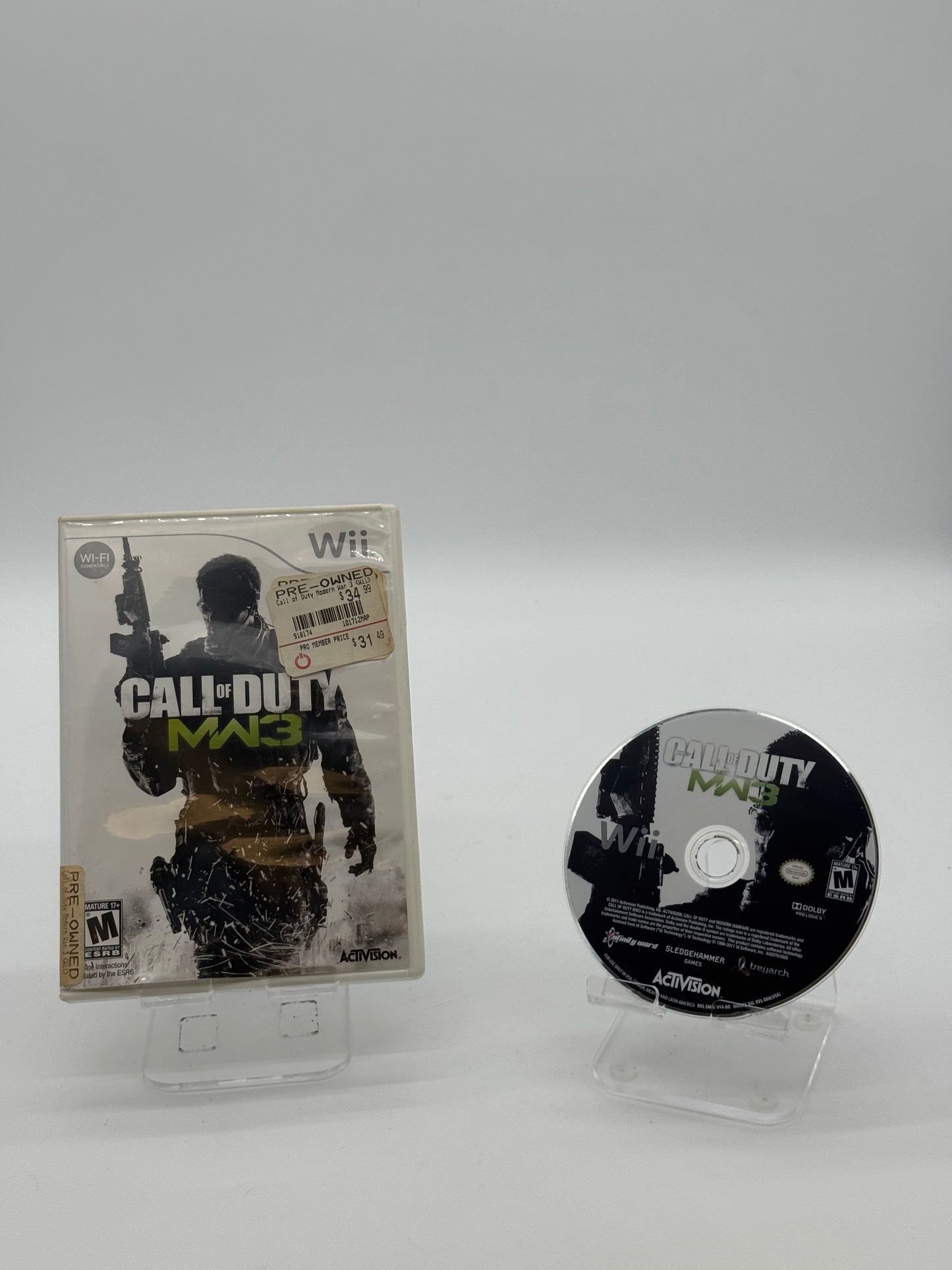 Wii Call of Duty Modern Warfare 3