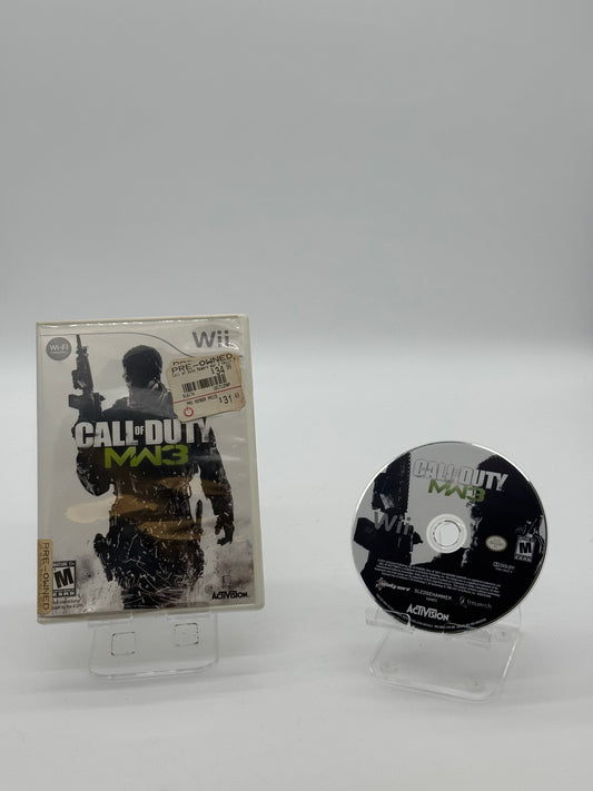 Wii Call of Duty Modern Warfare 3
