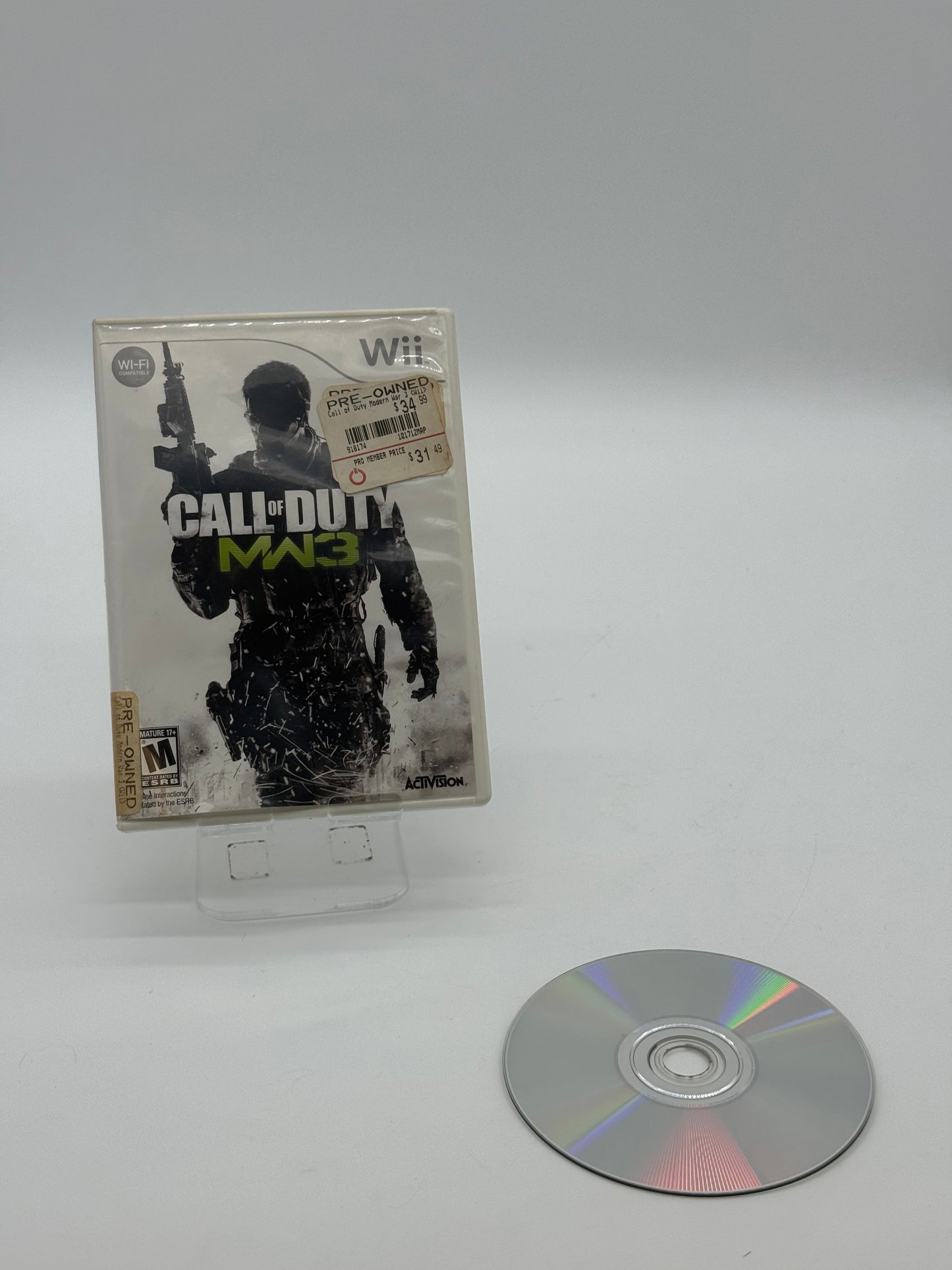 Wii Call of Duty Modern Warfare 3
