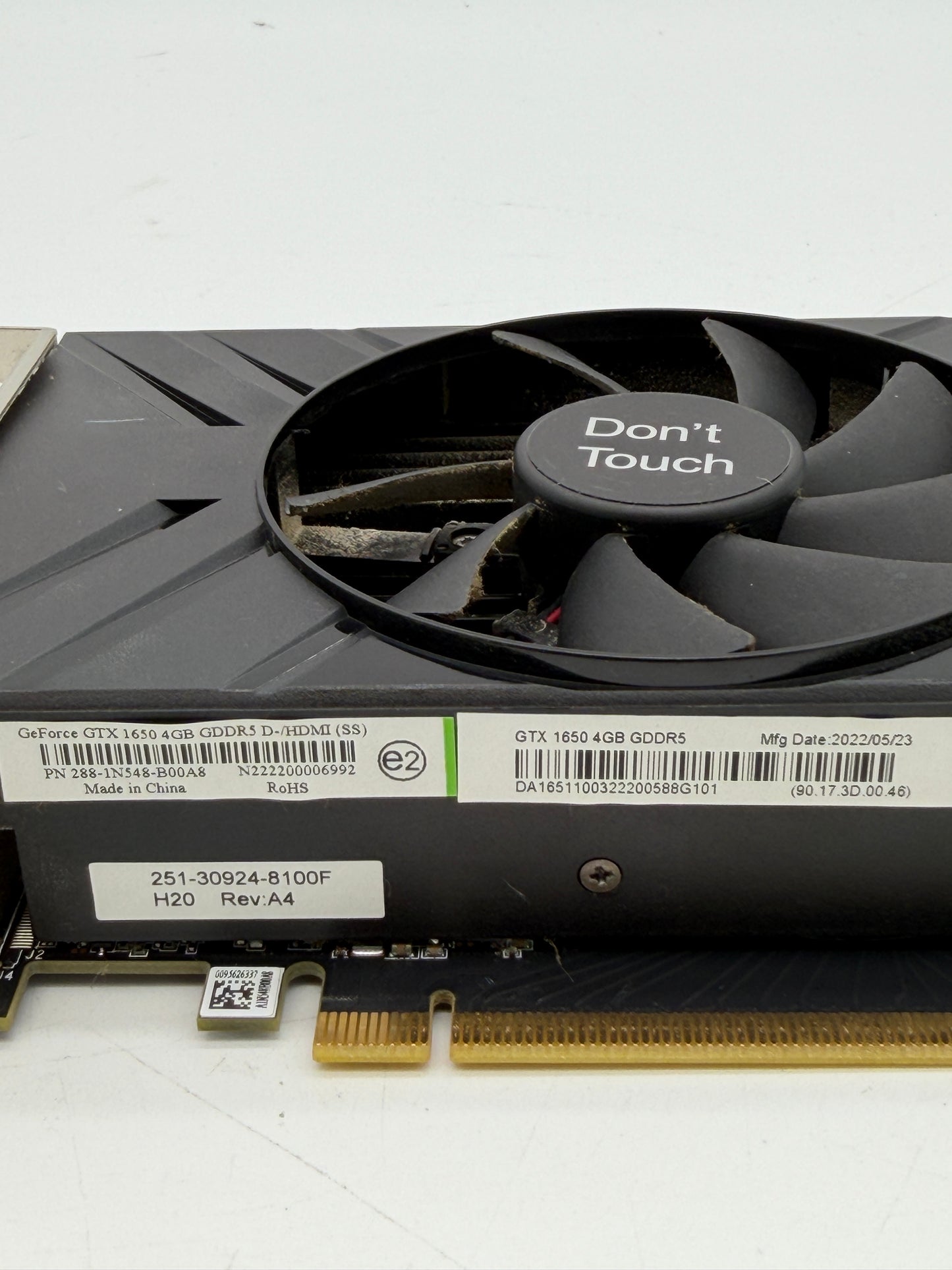 GeForce GTX 1650 4GB GDDR5 Graphics Card