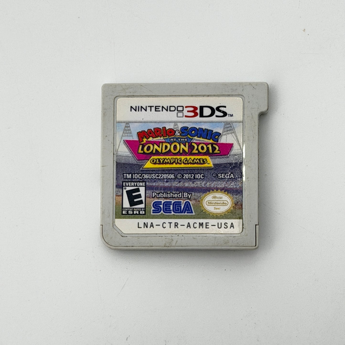 Mario & Sonic at the London 2012 Olympic Games (Nintendo 3DS) Authentic Tested