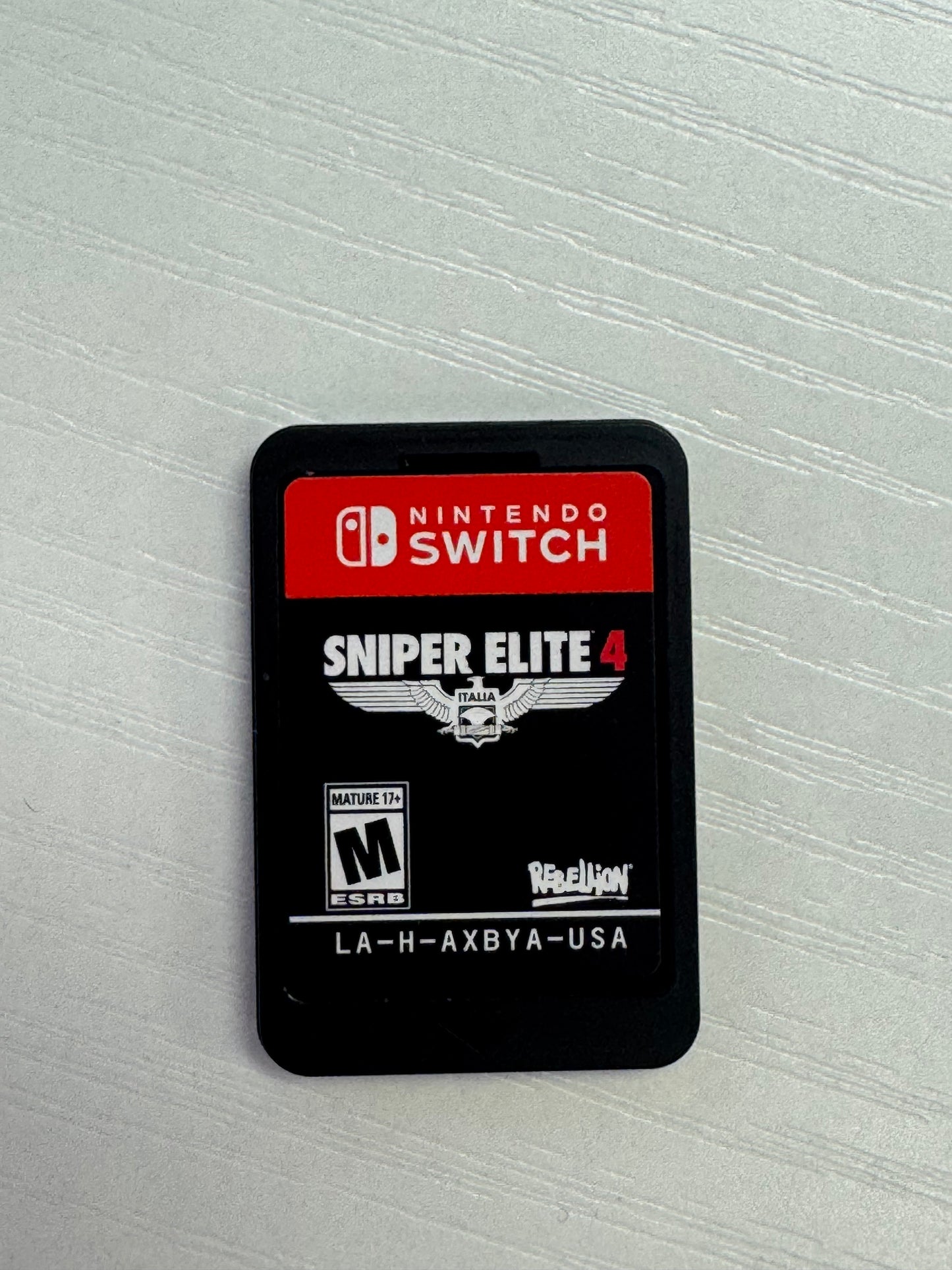 Sniper Elite 4 Nintendo Switch Game Cartridge Only - Tested!