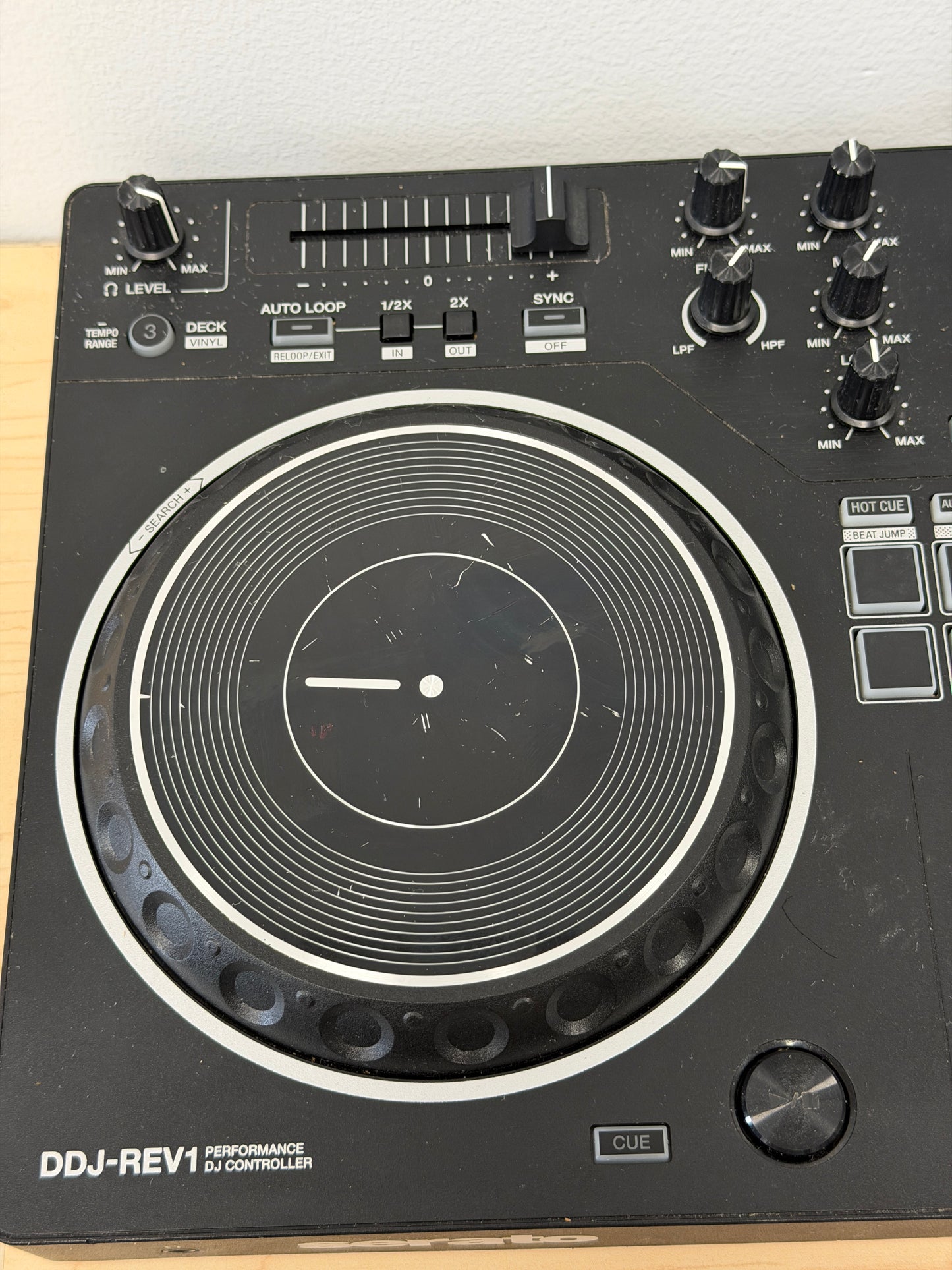 Pioneer DJ DDJ-REV1 2-Deck Serato DJ Controller
