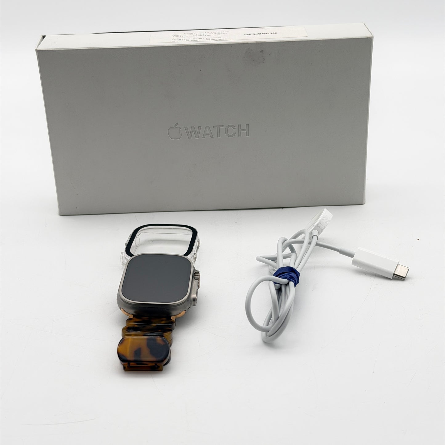 Apple Watch Ultra 2 49mm Titanium GPS + Cellular - 100% Battery Health Mint Case