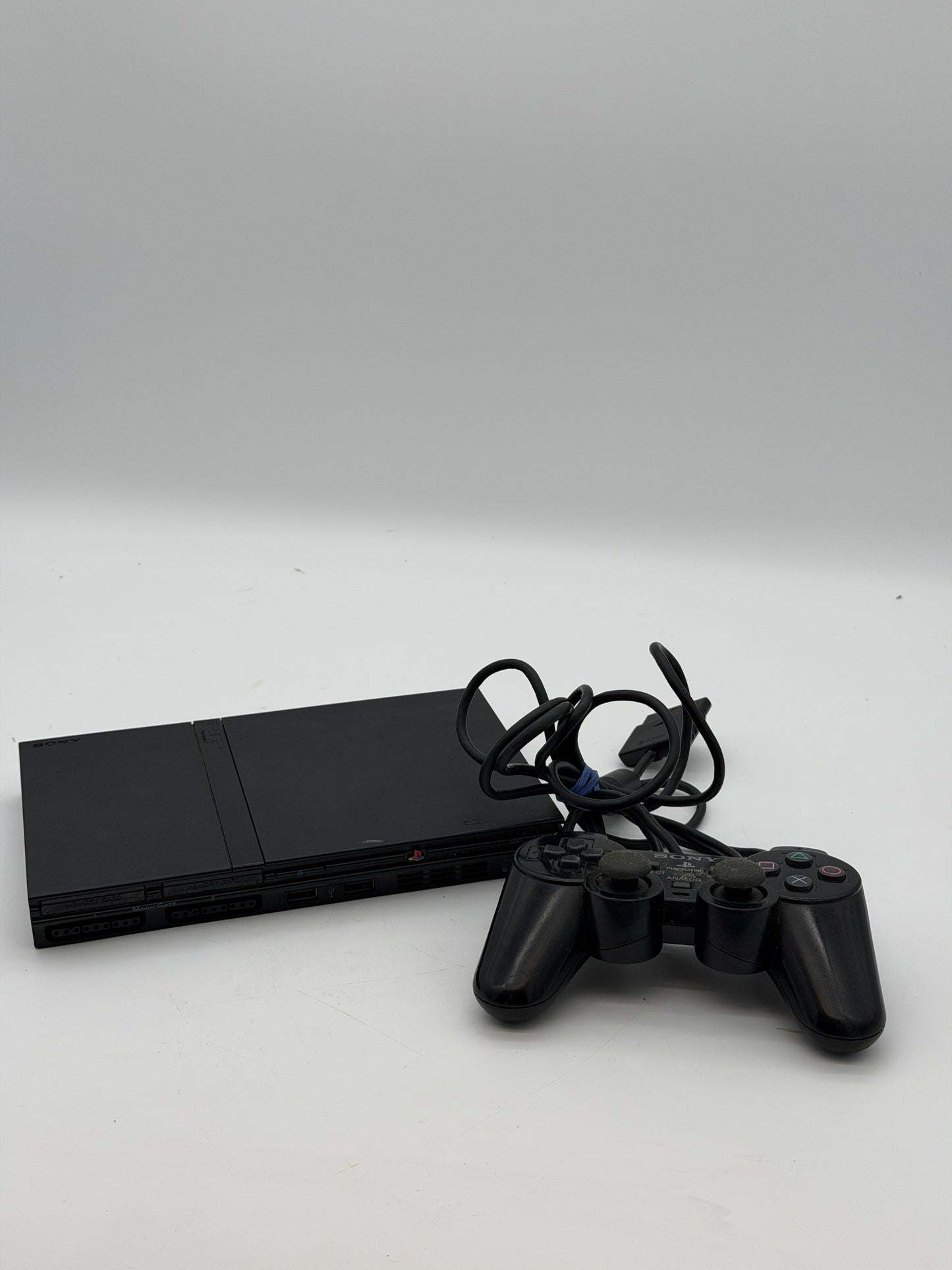 Sony PlayStation 2 Slim Launch Edition Charcoal Black Console